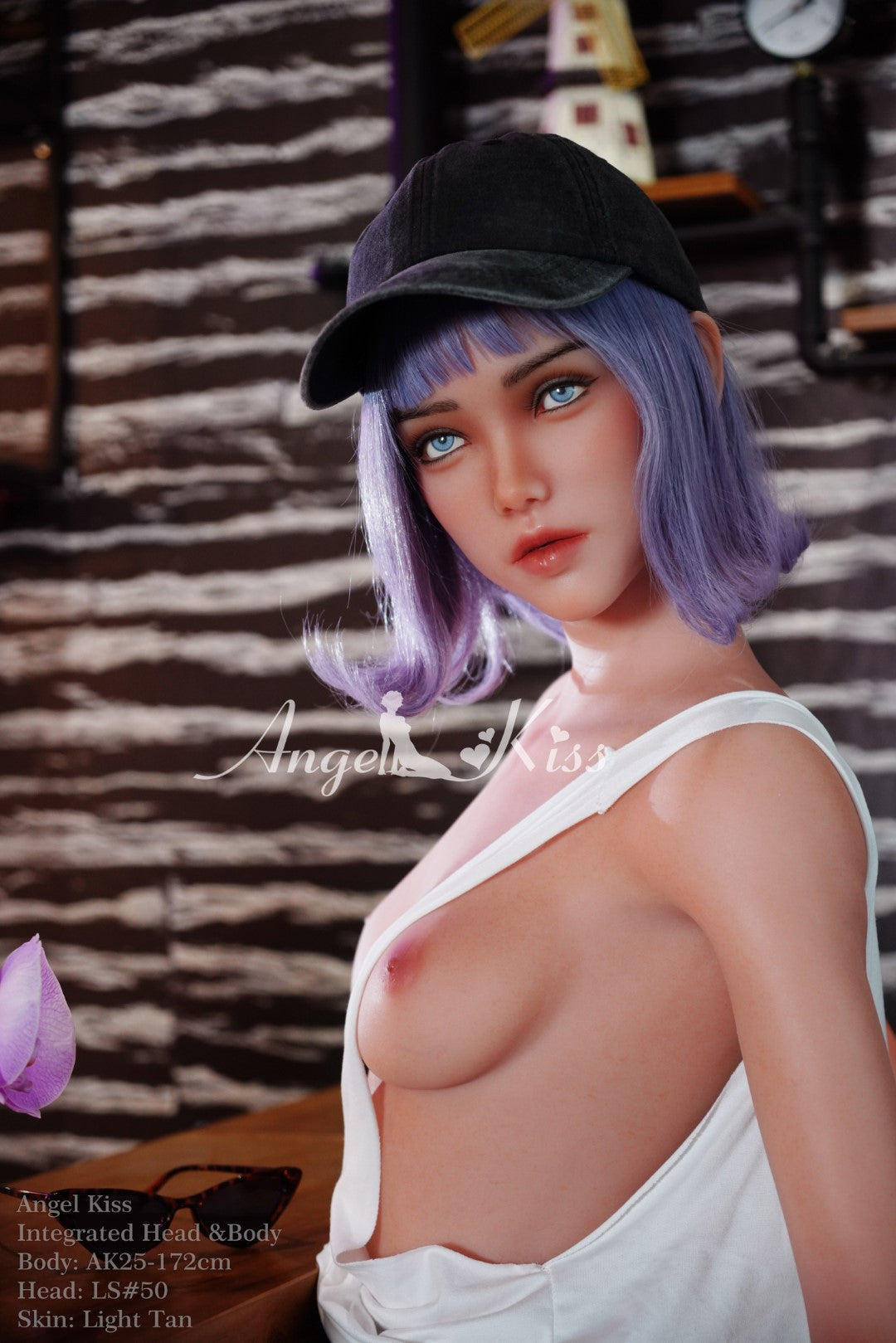 Ela Sex Doll (AK-Doll 172cm D-Cup LS#50 silikonas)