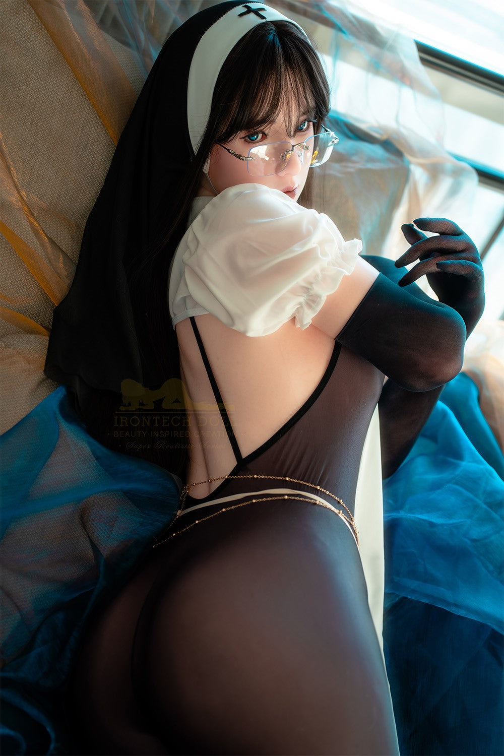 Sekso lėlė Yeona (Irontech Doll 162 cm B puodelis S37 silikonas)