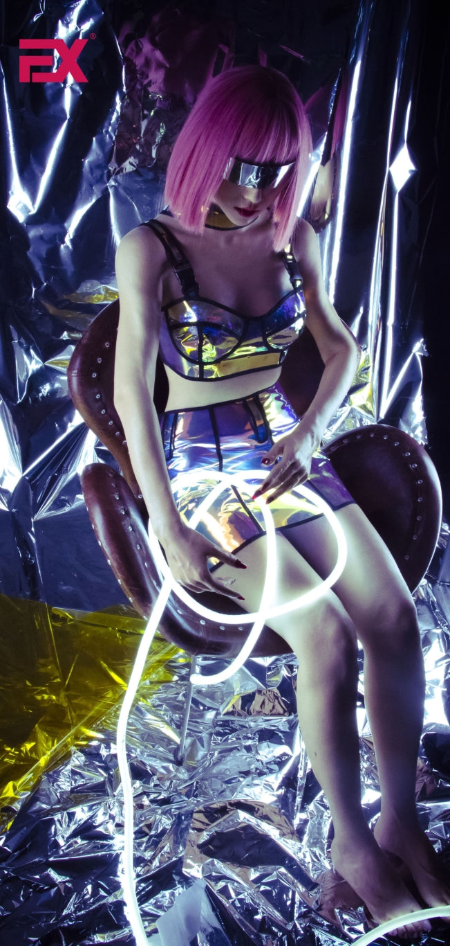 Jie CyberPunk Sex Doll (EXDoll 166 cm B-Cup #Exclone Silicone)