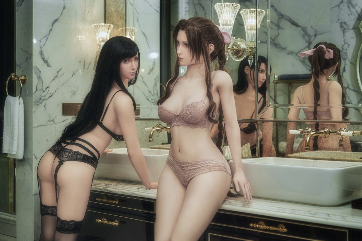 Aerith Sex Doll (Game Lady 167cm D-Cup Nr.04 silikonas)
