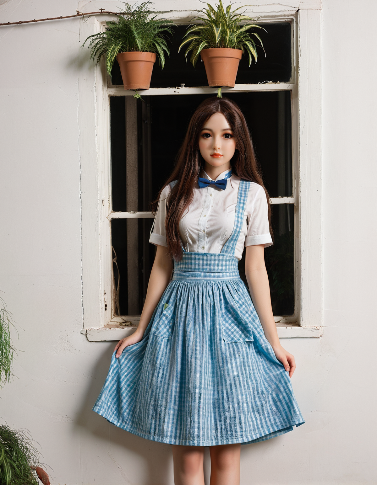 Mai sekso lėlė (Aibei Doll 148 cm B puodelis #AB2 TPE + silikonas)