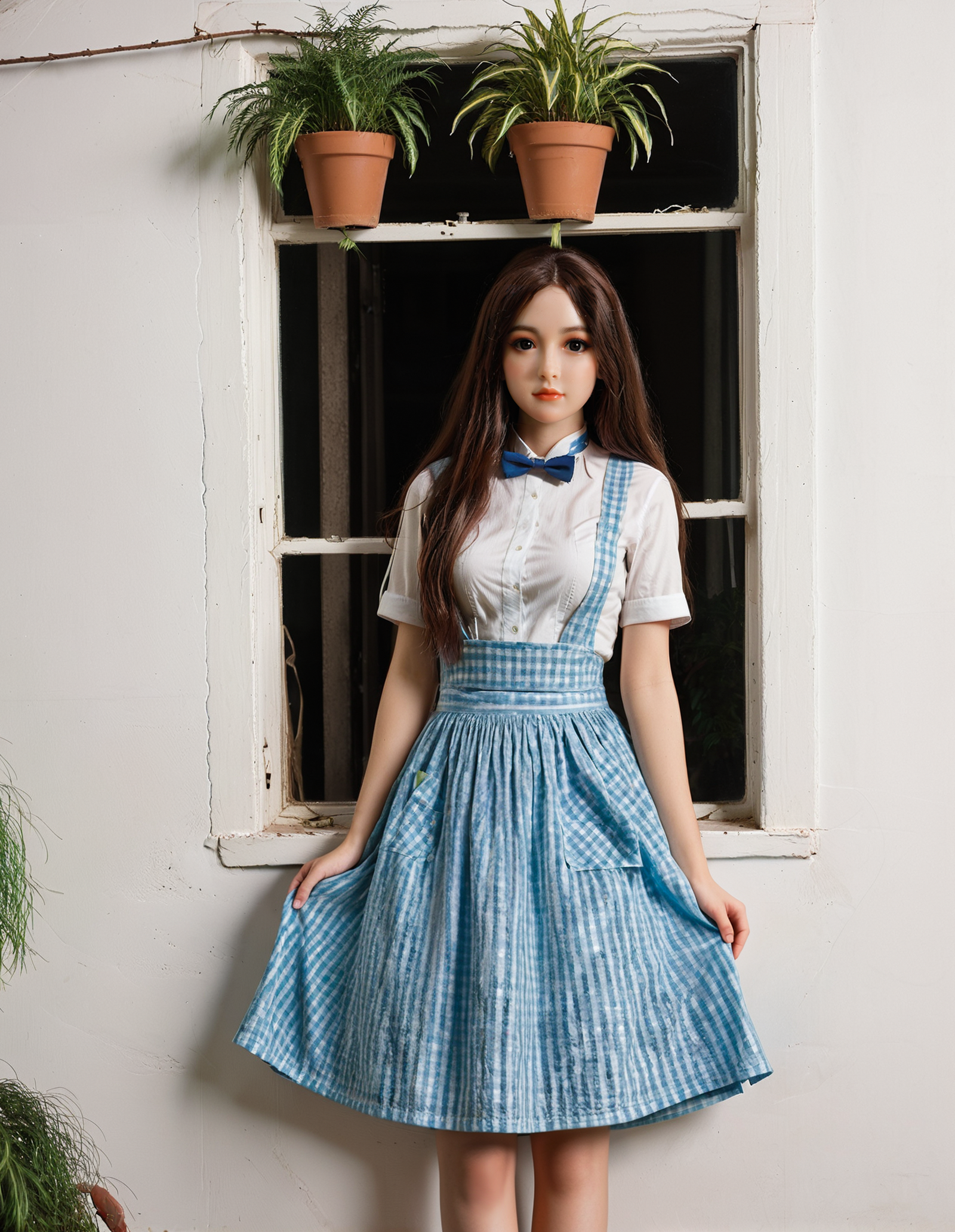 Mai sekso lėlė (Aibei Doll 148 cm B puodelis #AB2 TPE + silikonas)
