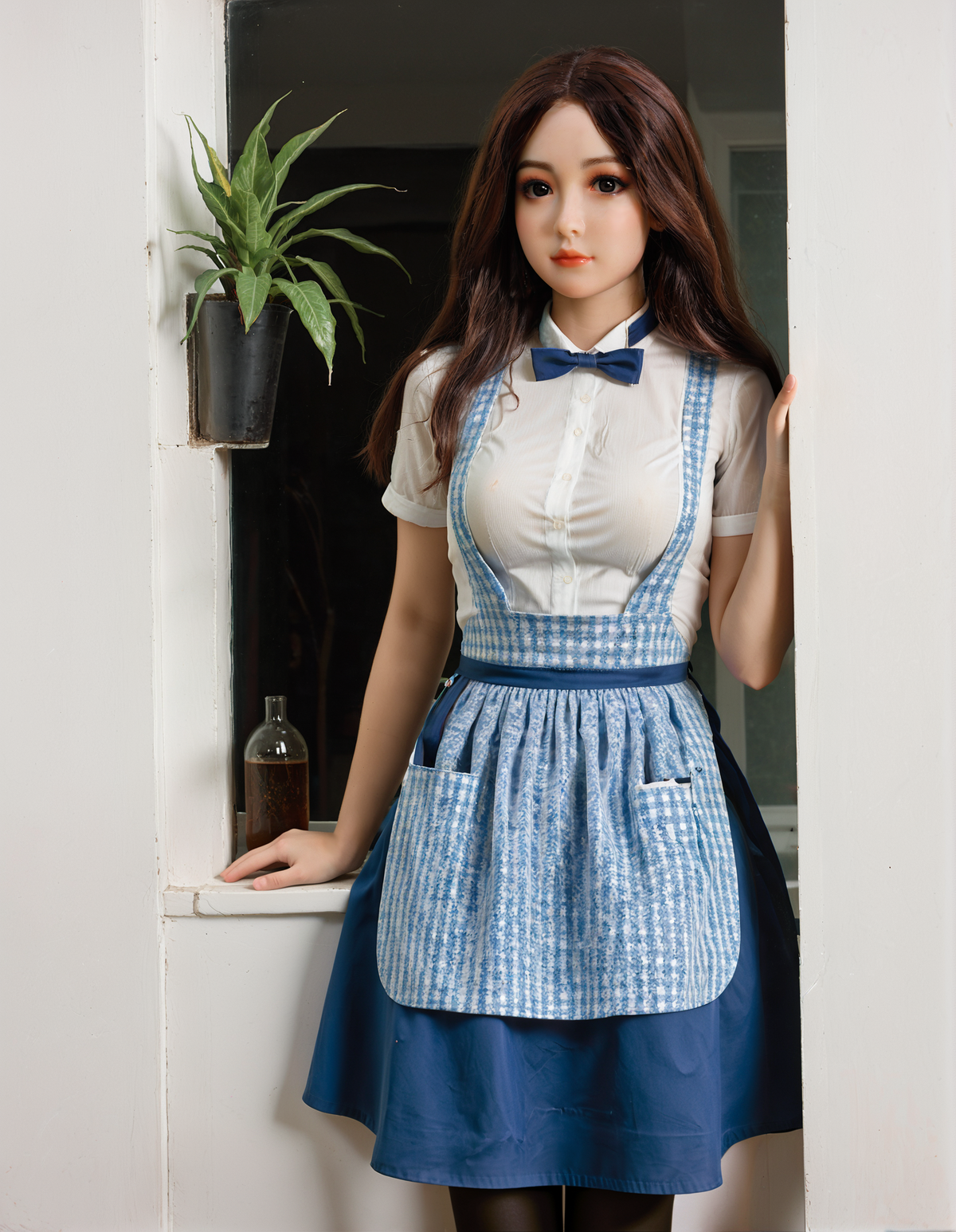 Mai sekso lėlė (Aibei Doll 148 cm B puodelis #AB2 TPE + silikonas)