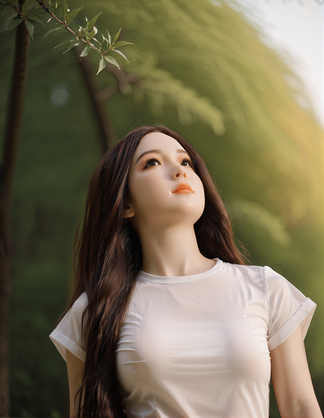 Sekso lėlė Mei (Aibei Doll 148 cm B puodelis #AB2 TPE + silikonas)