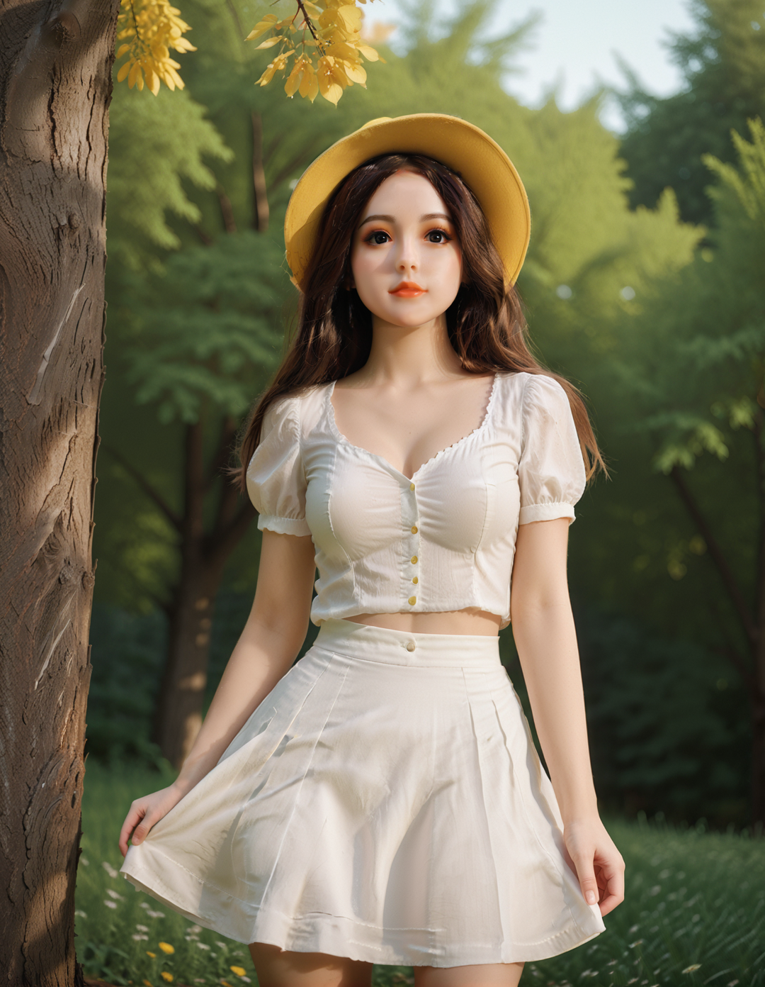 Sekso lėlė Mei (Aibei Doll 148 cm B puodelis #AB2 TPE + silikonas)