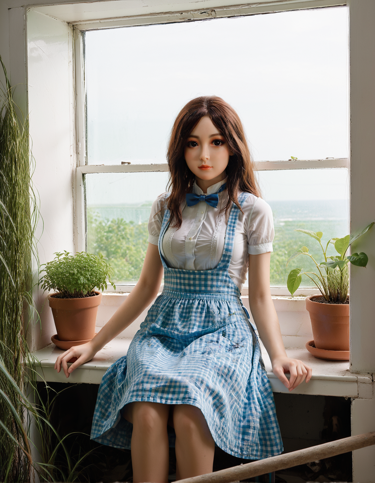Mai sekso lėlė (Aibei Doll 148 cm B puodelis #AB2 TPE + silikonas)