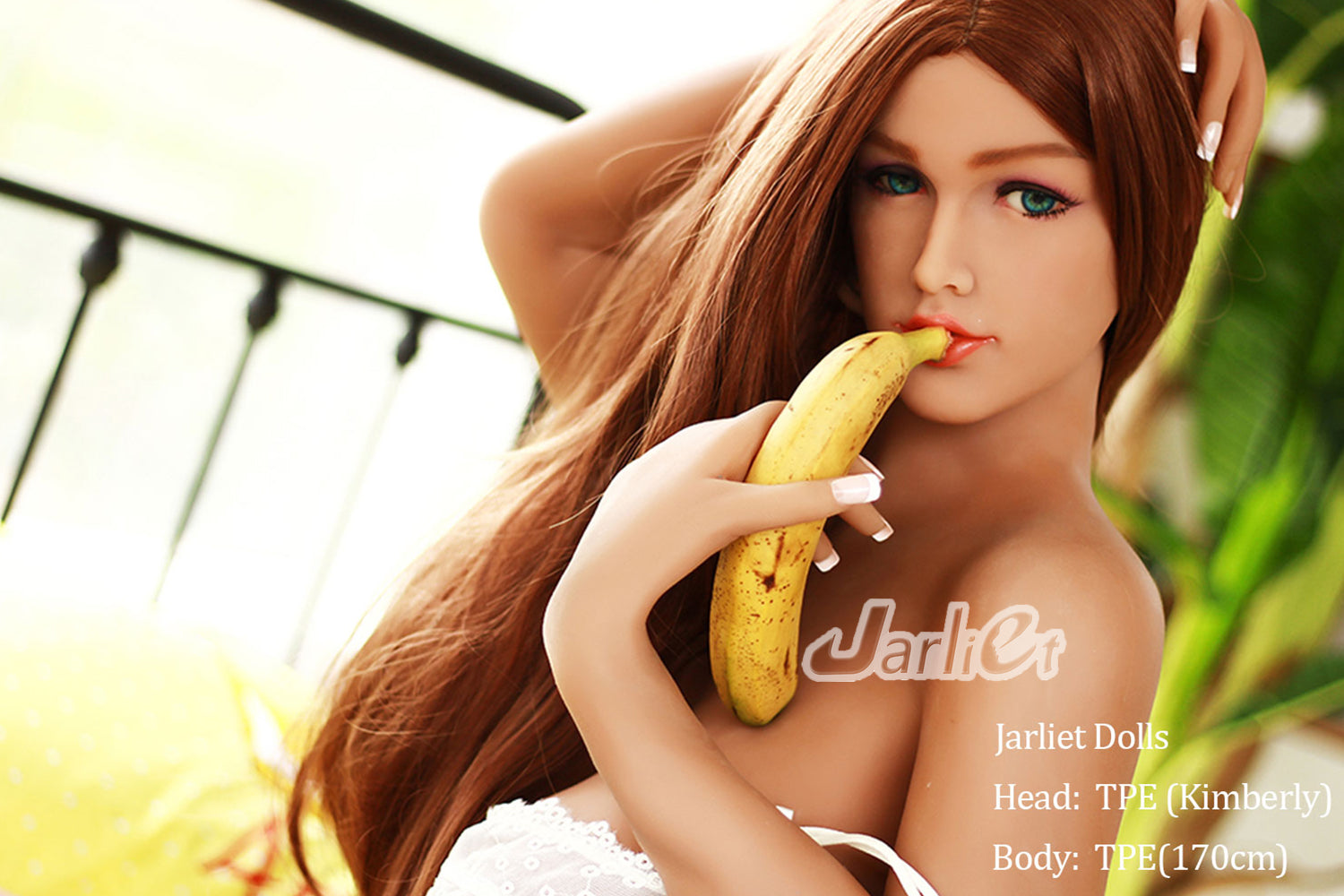 Sekso lėlė Kimberly (Jarliet 170 cm H-Cup TPE)