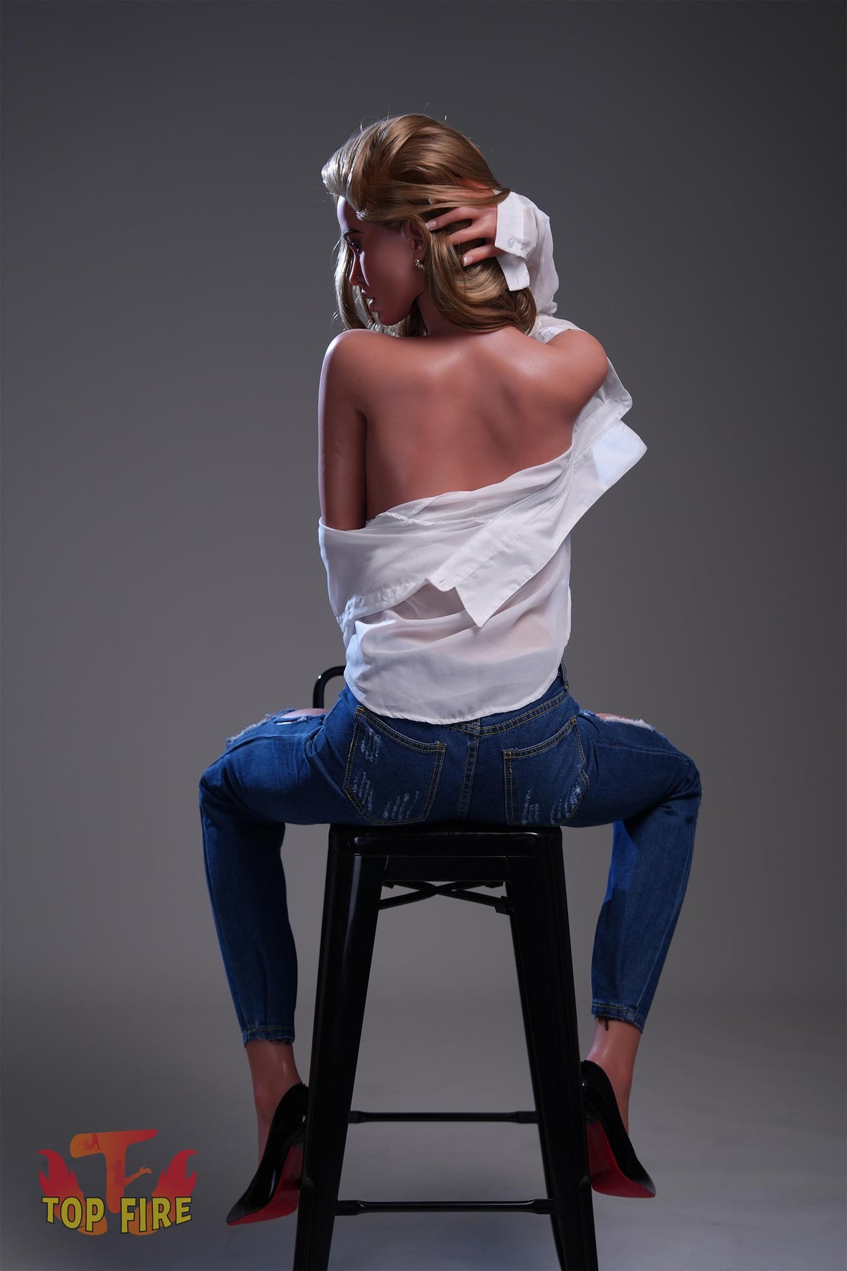 Susan Sex Doll (Top Fire Doll 170 cm E-puodelis T17 silikoninis)