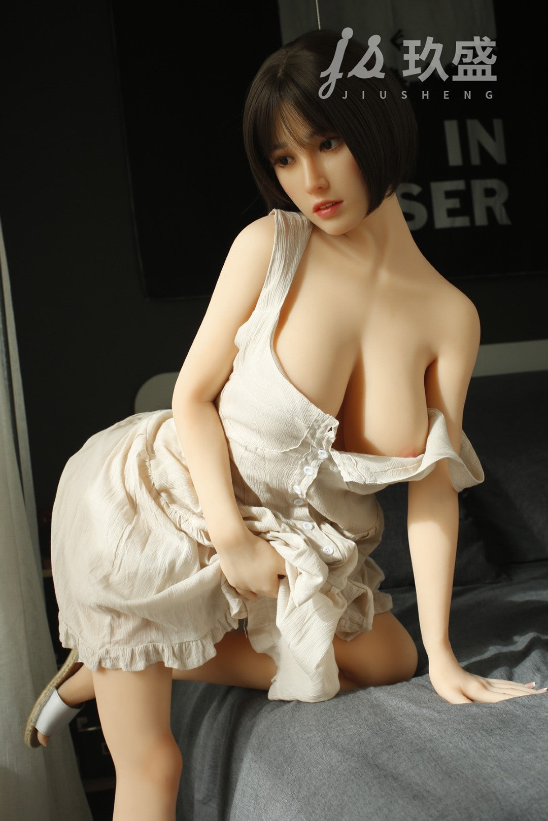 Nicole Sex Doll (Jiusheng 150 cm D-Cup #4 TPE + silikonas)