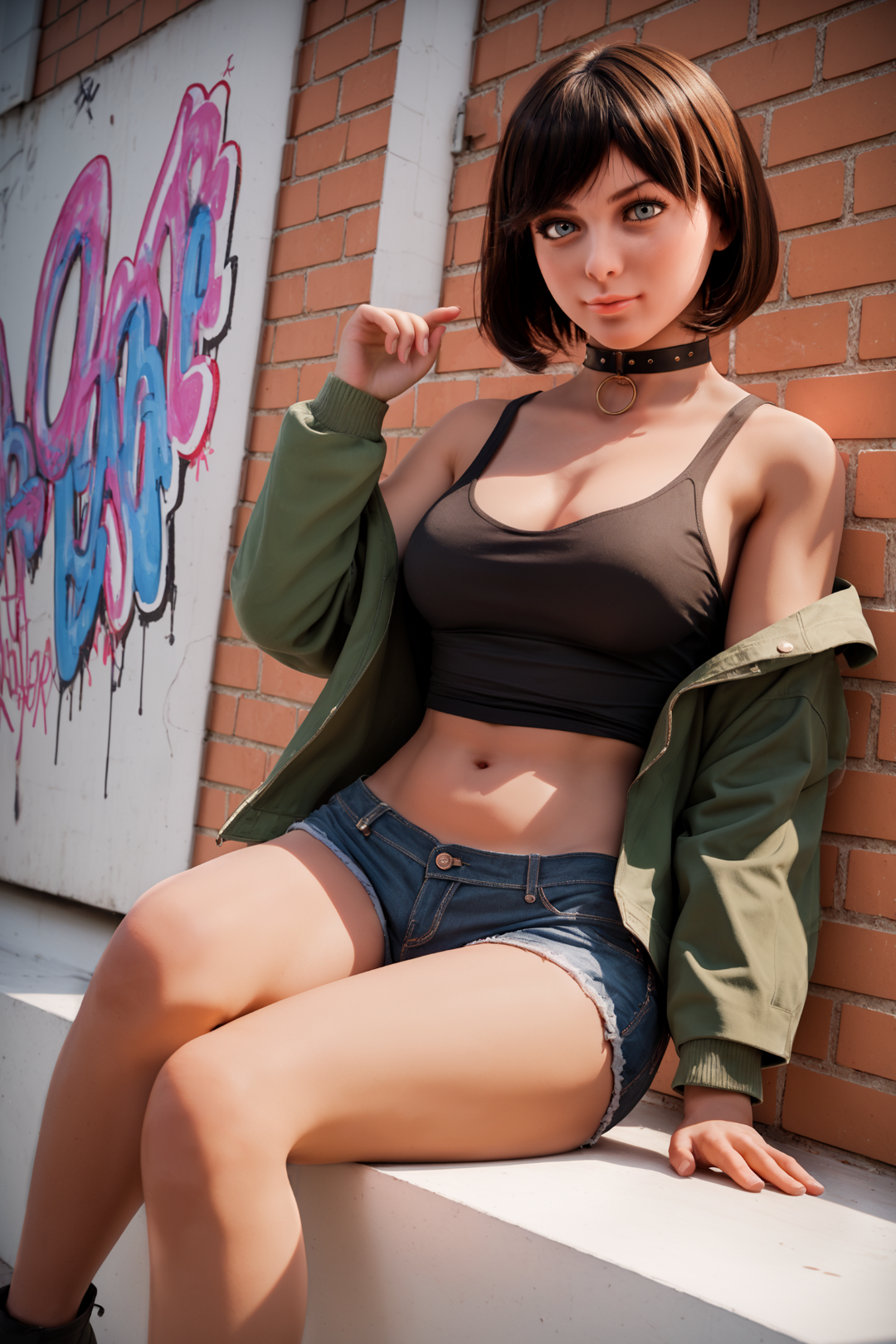 Sekso lėlė Mathilda (Aibei Doll 151 cm F-puodelis #AB17 TPE + silikonas)