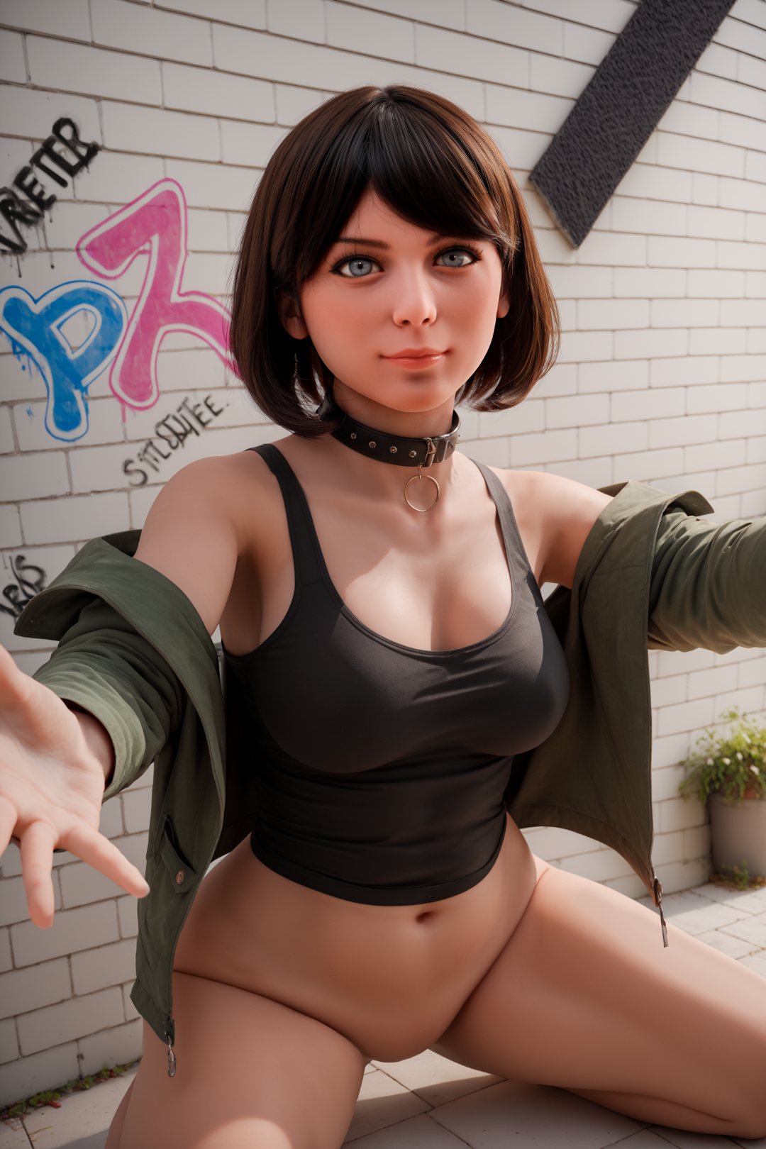 Sekso lėlė Mathilda (Aibei Doll 151 cm F-puodelis #AB17 TPE + silikonas)