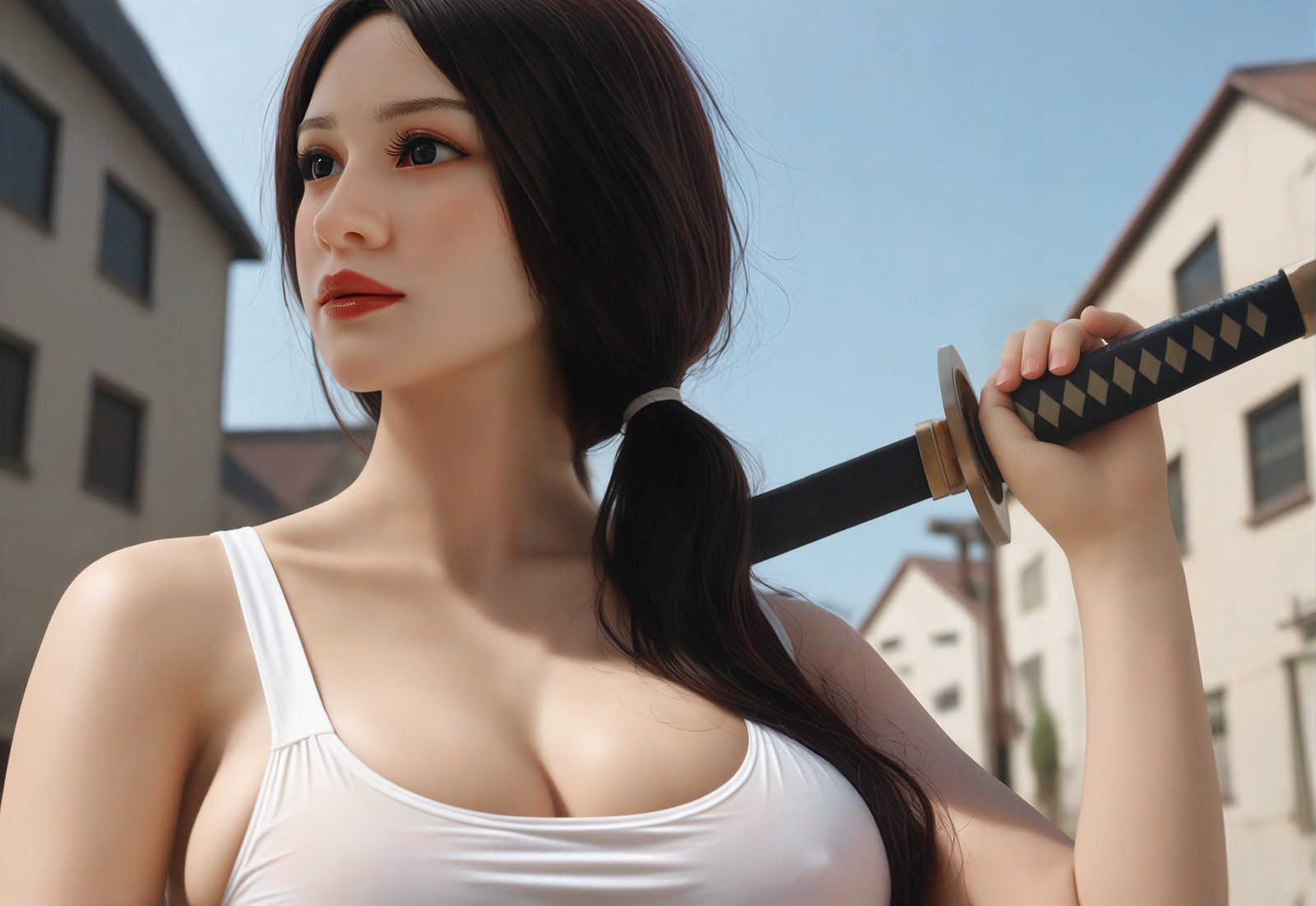 Sekso lėlė Shelia (Aibei Doll 153 cm N-Cup #AB5 TPE + silikonas)