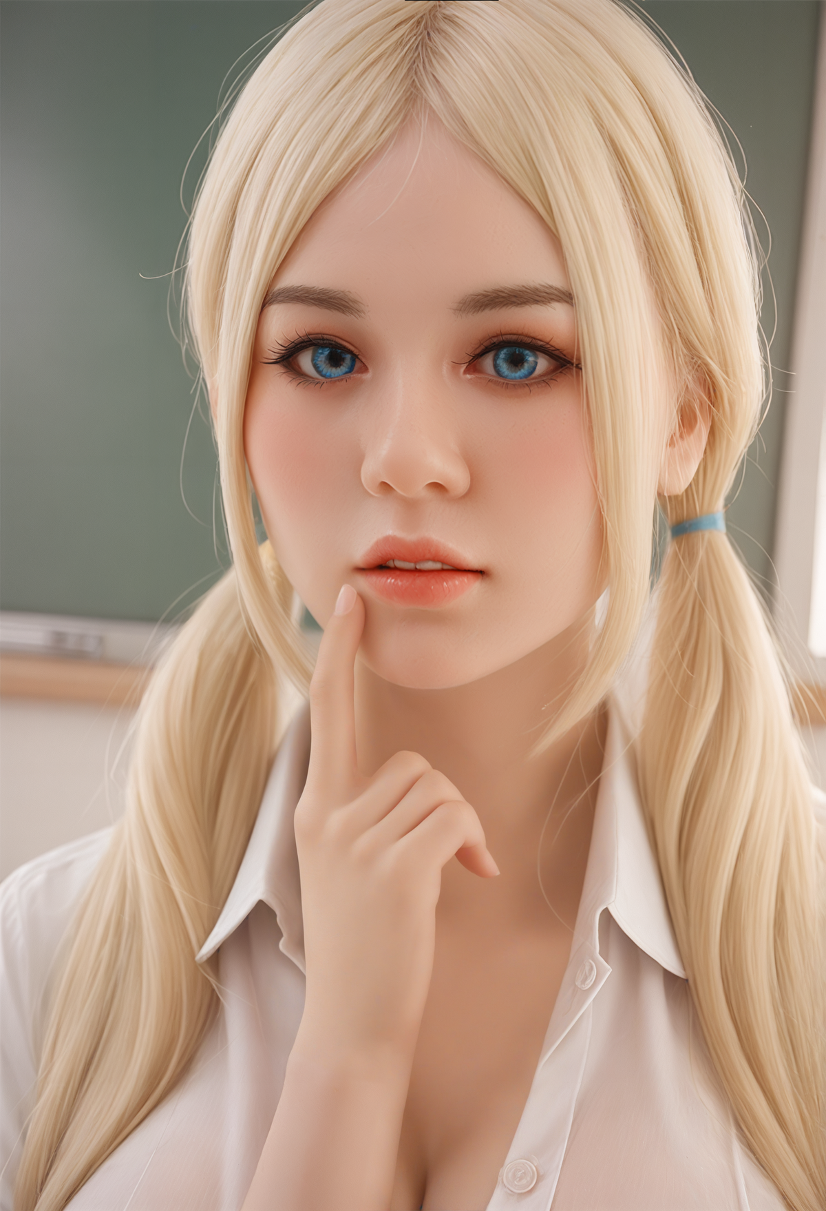 Becky Sex Doll (Aibei Doll 153 cm N-Cup #AB8 TPE + silikonas)