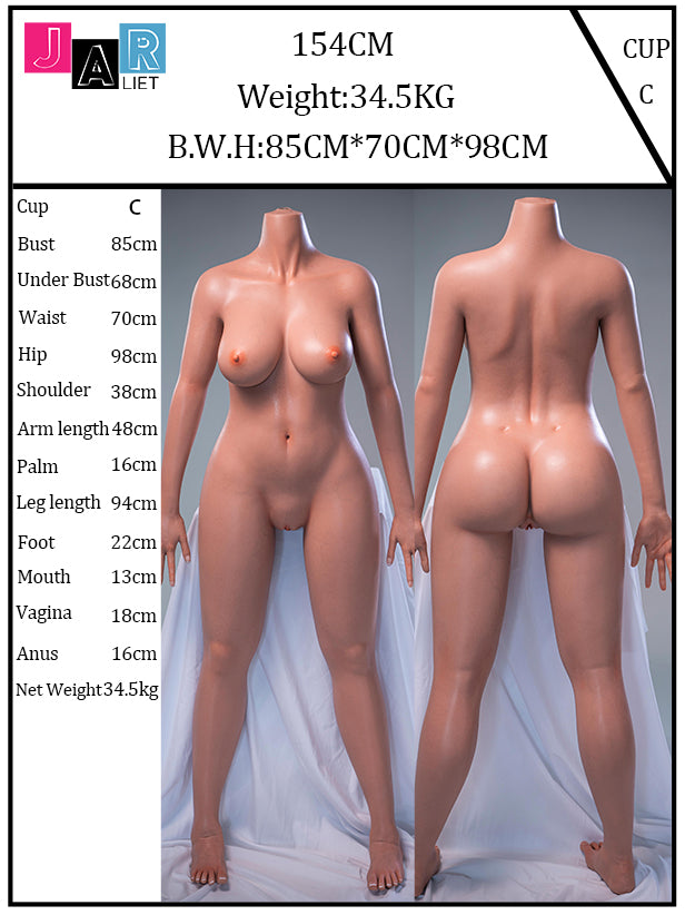 Liz Sex Doll (Jarliet 154 cm C-Cup silikoninis)