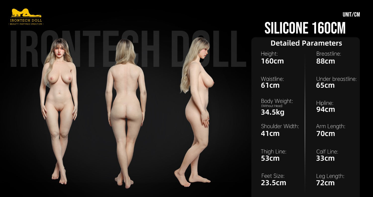 Lexi Sex Doll (Irontech Doll 160 cm F puodelis S42 silikonas)