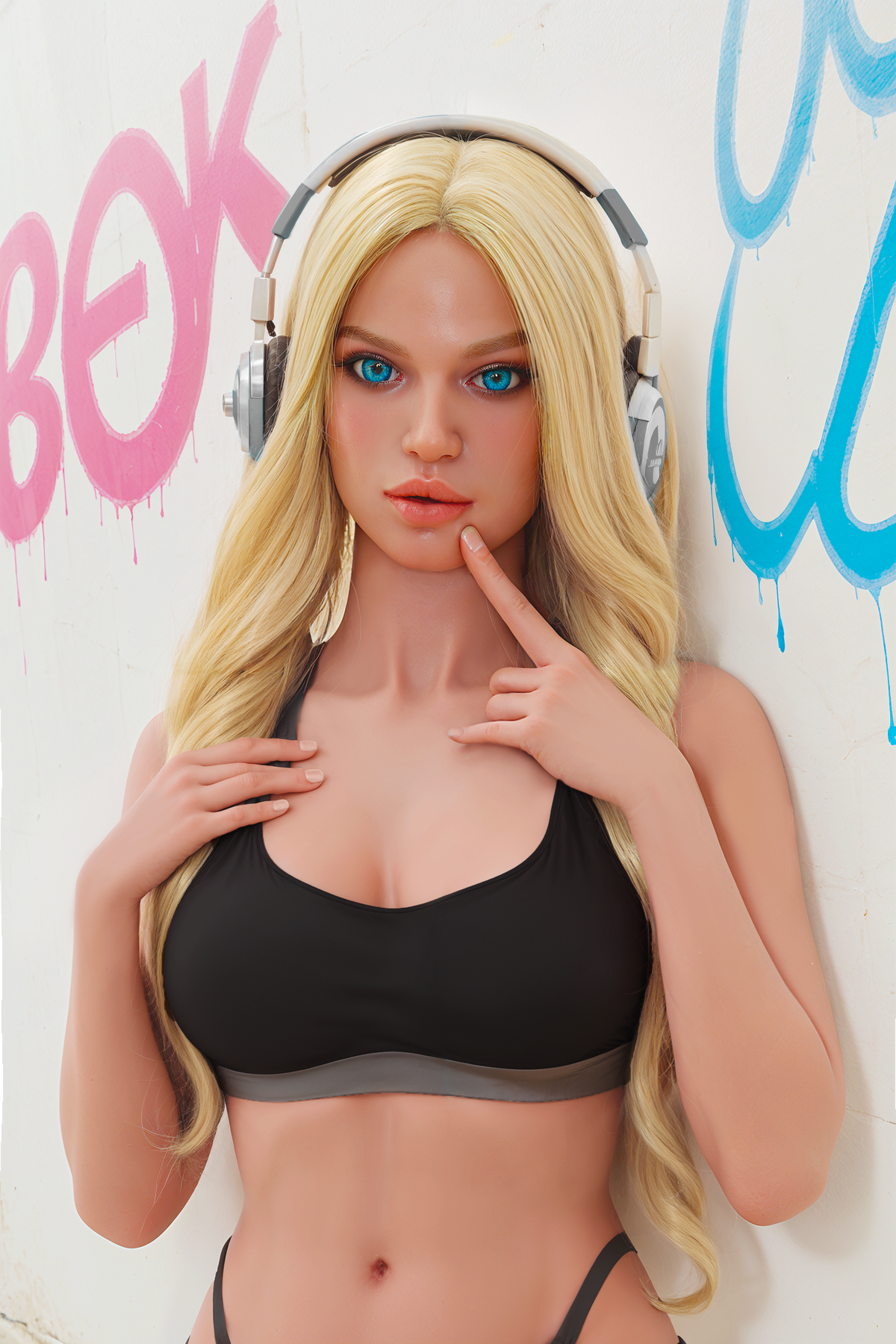 Jackie Sex Doll (Aibei Doll 166 cm D puodelis #AB4 TPE + silikonas)
