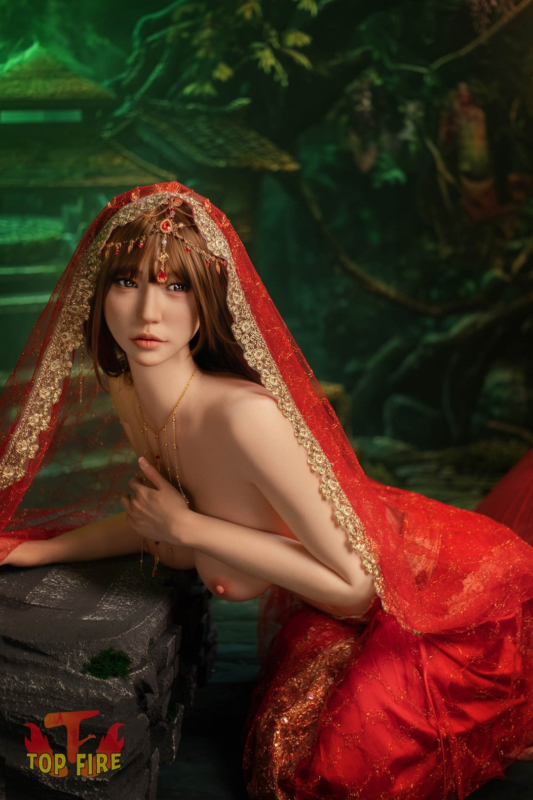 Jing Sex Doll (Top Fire Doll 170 cm E-puodelis T65 silikoninis)