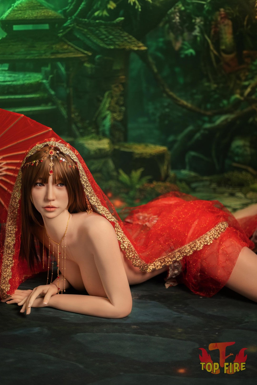 Jing Sex Doll (Top Fire Doll 170 cm E-puodelis T65 silikoninis)