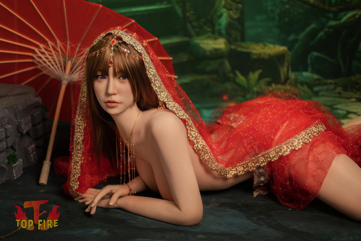 Jing Sex Doll (Top Fire Doll 170 cm E-puodelis T65 silikoninis)
