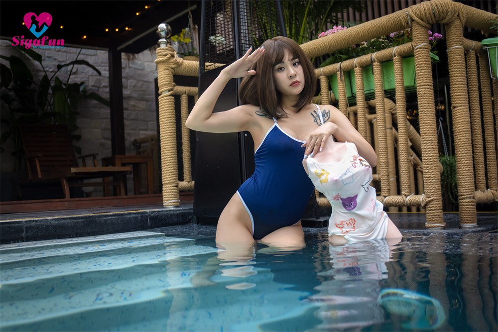Megan Sex Doll SG-T-013 (Sigafun Body 45cm D-Cup silikoninis)