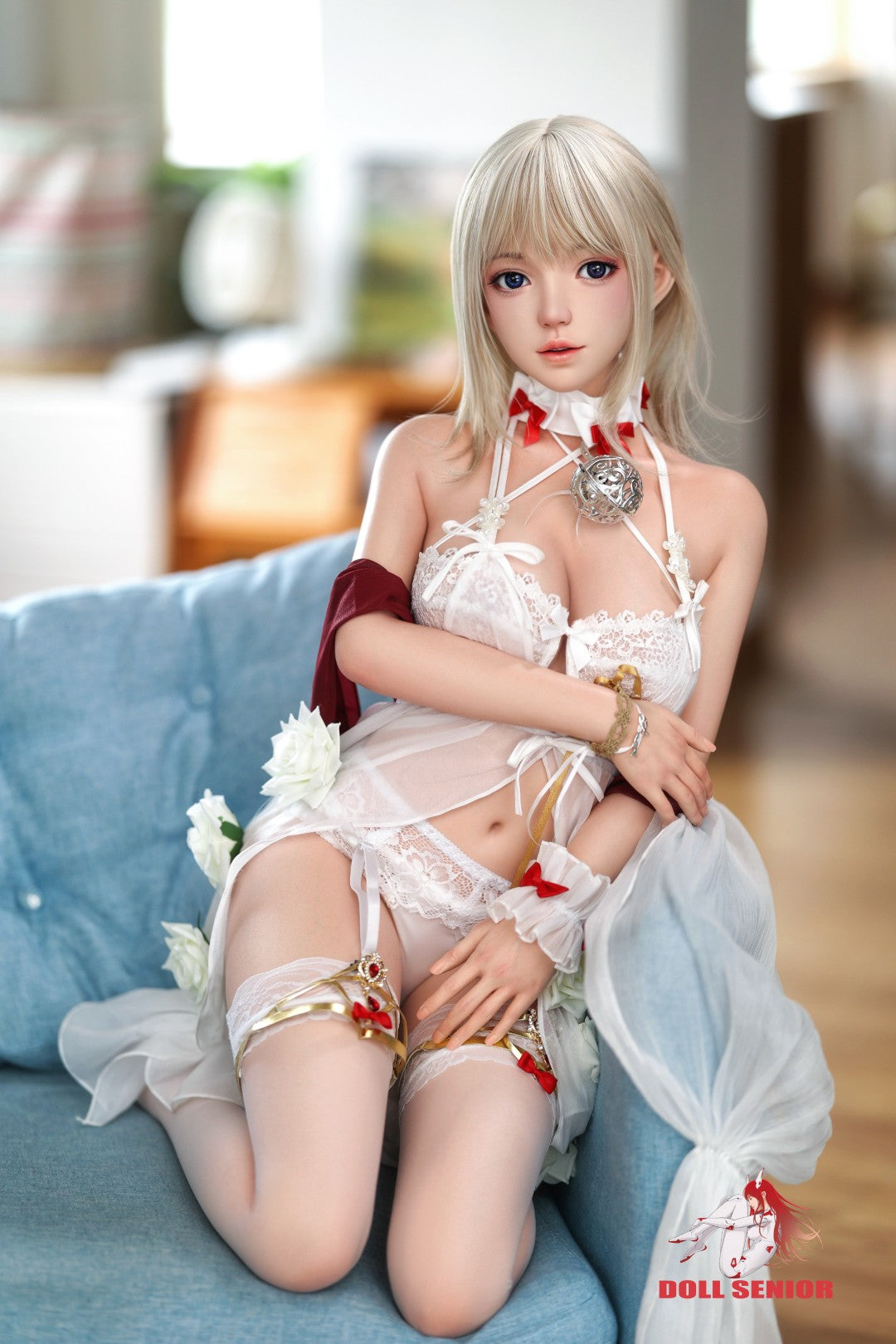 Jike Sex Doll (Doll Senior 148 cm D-Cup #14 silikonas)