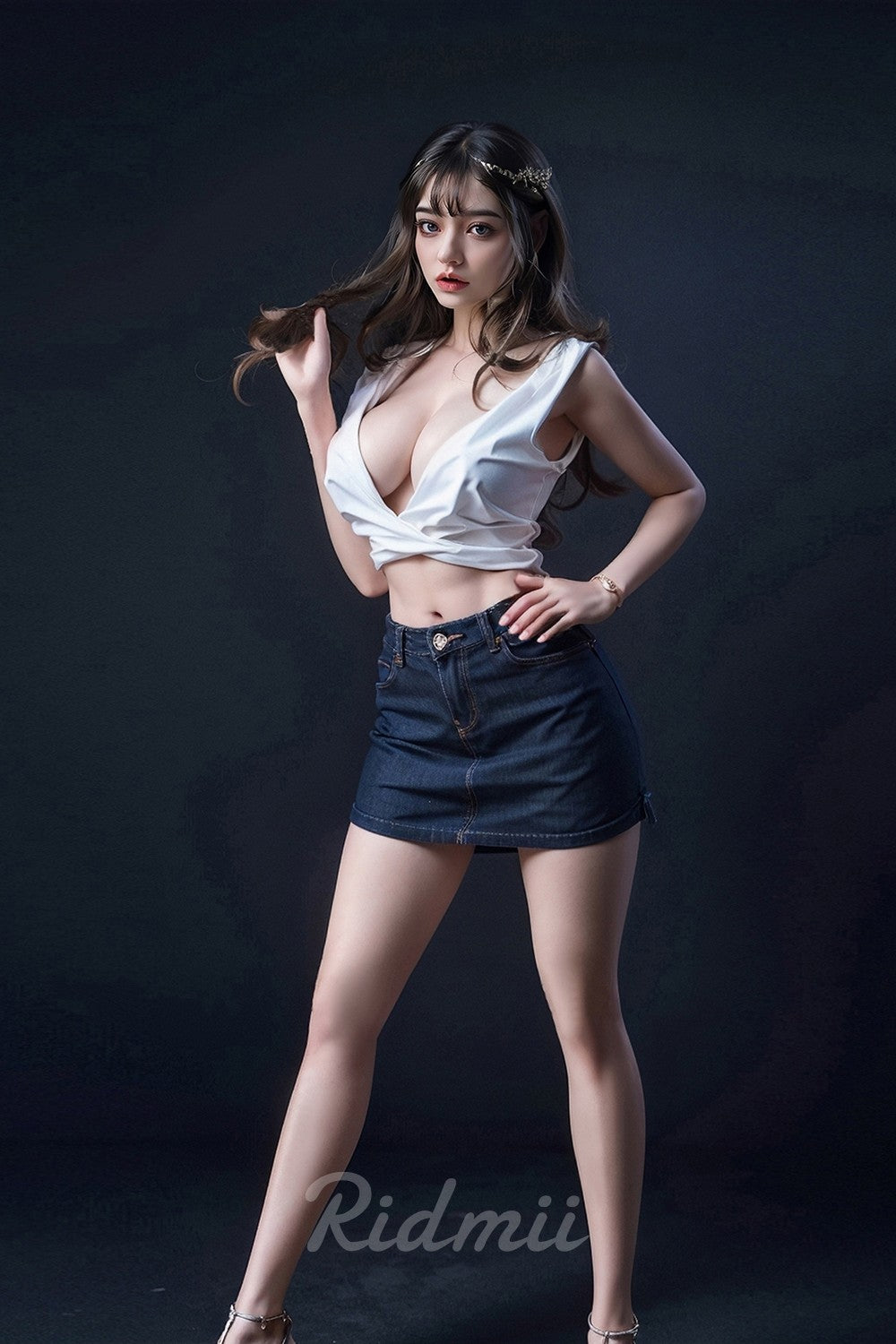Sekso lėlė Miranda (Ridmii Doll 169 cm E-puodelis TPE + silikonas)