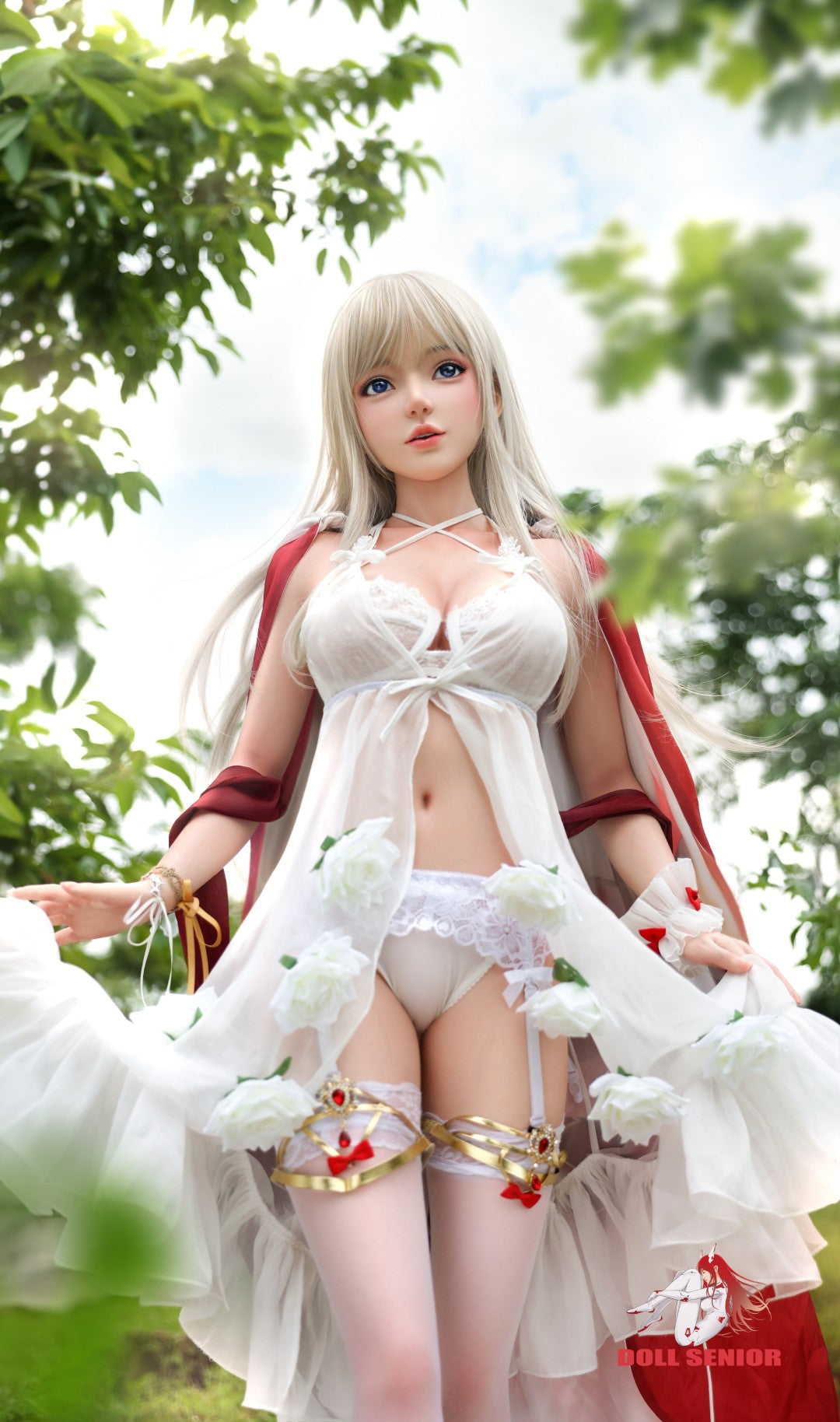 Jike Sex Doll (Doll Senior 148 cm D-Cup #14 silikonas)