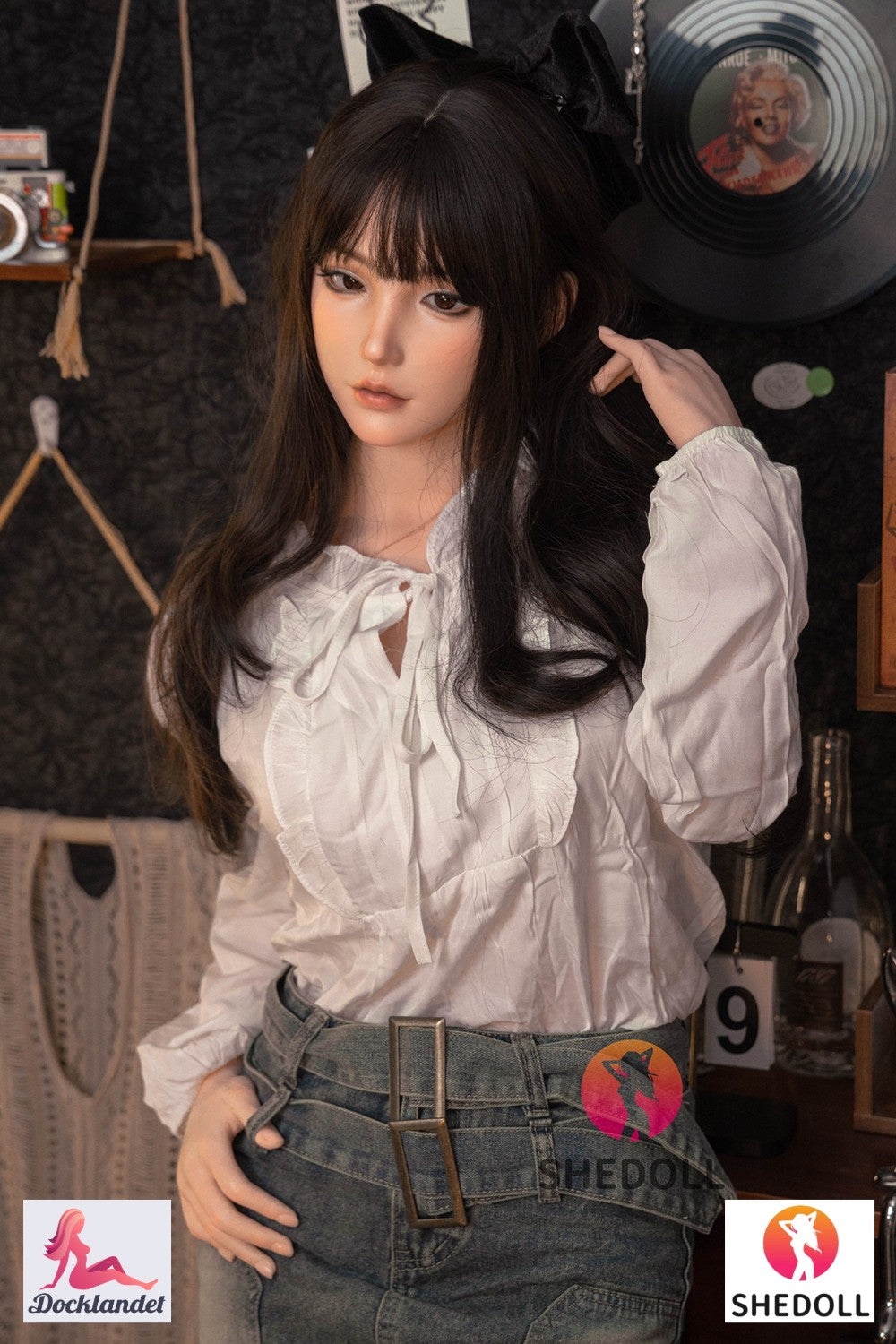 Vesper Sex Doll (SHEDOLL 158 cm C-Cup #SH155 silikonas)