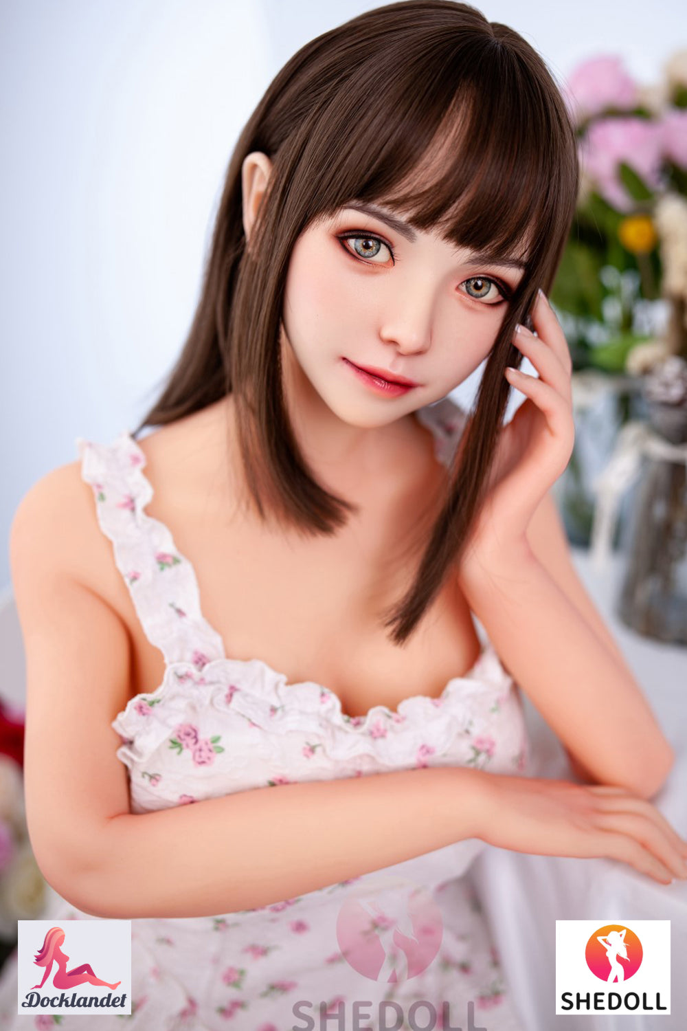 Jenny Sex Doll (SHEDOLL 148 cm D puodelis # SH014 TPE + silikonas)