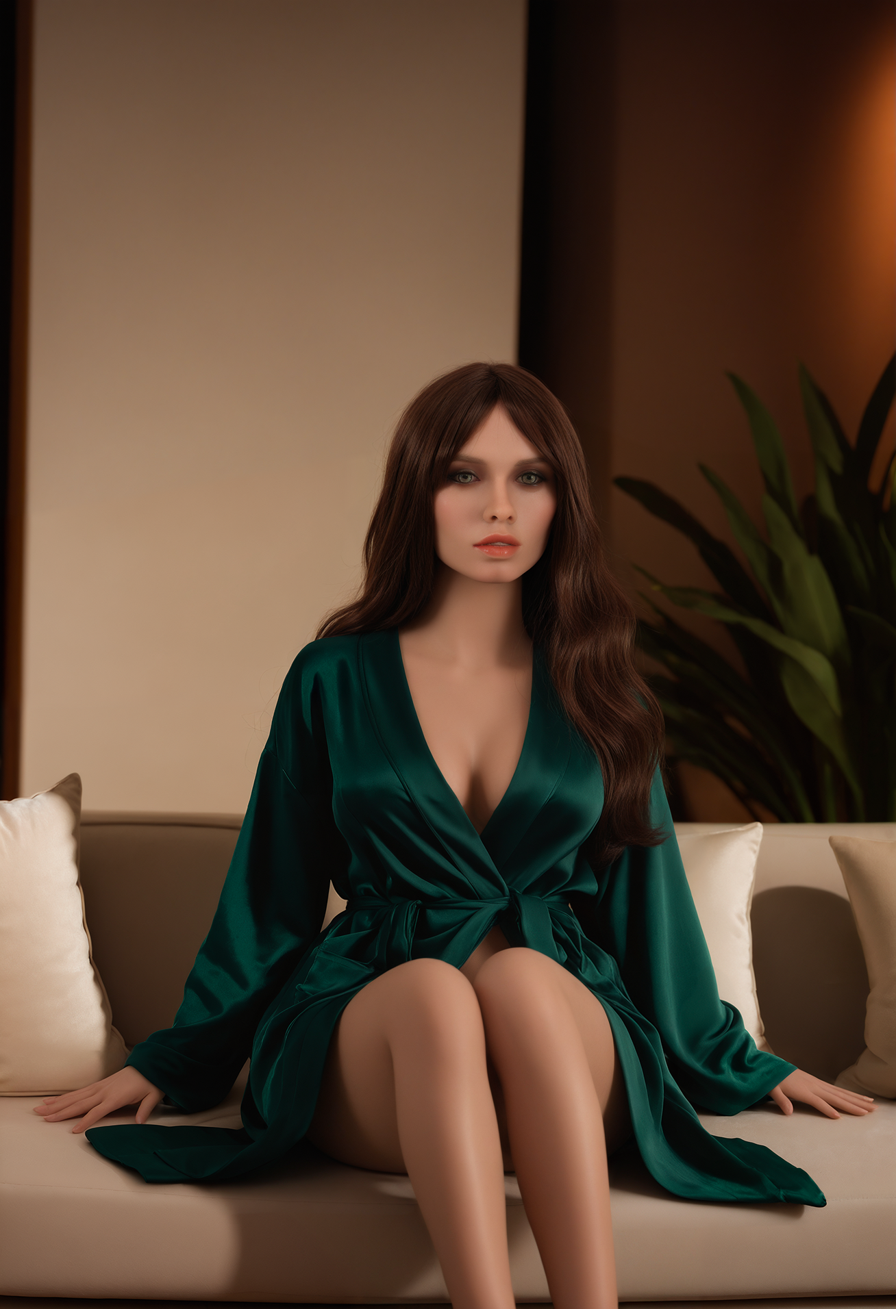 Džeinės sekso lėlė (Aibei Doll 151 cm F puodelis #AB6 TPE + silikonas)