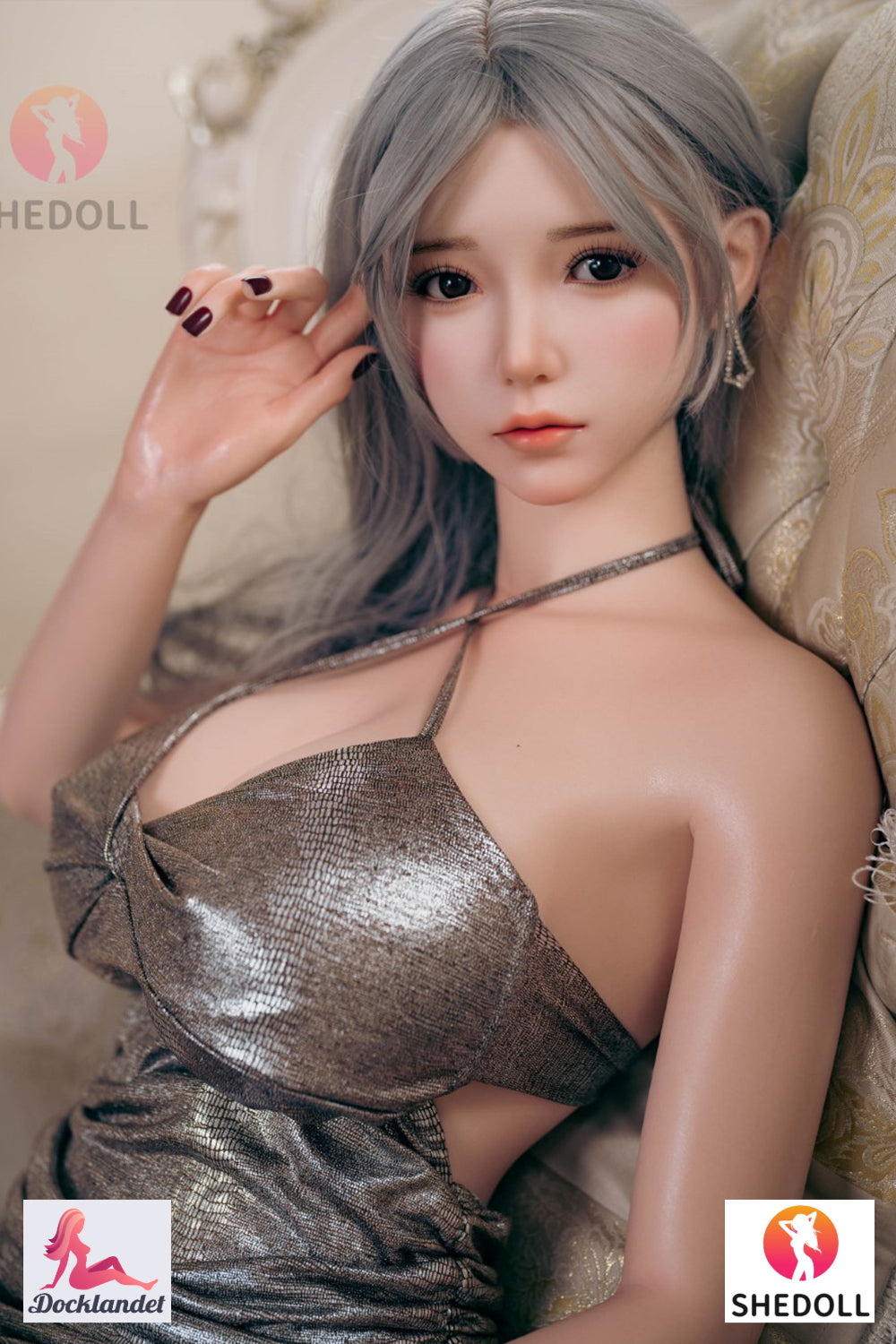 Sekso lėlė Cheryl (SHEDOLL 163 cm H-Cup #SH103 2.0 silikonas)