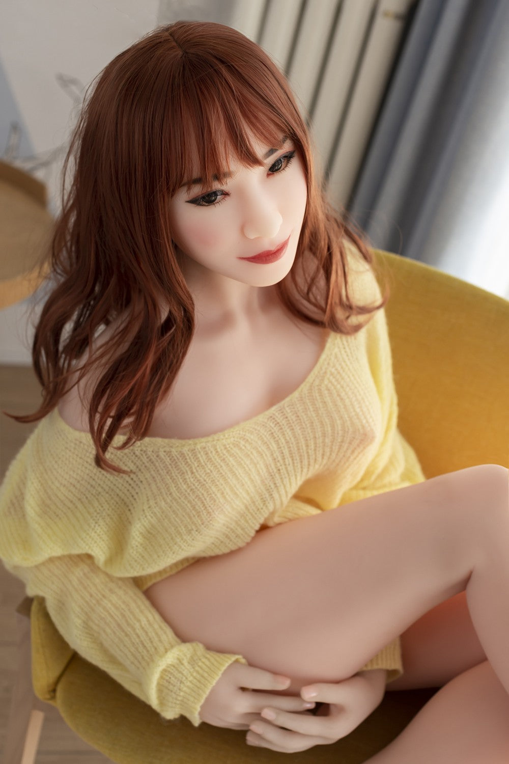Amber sekso lėlė (HRDoll 165 cm D-Cup #38 TPE)