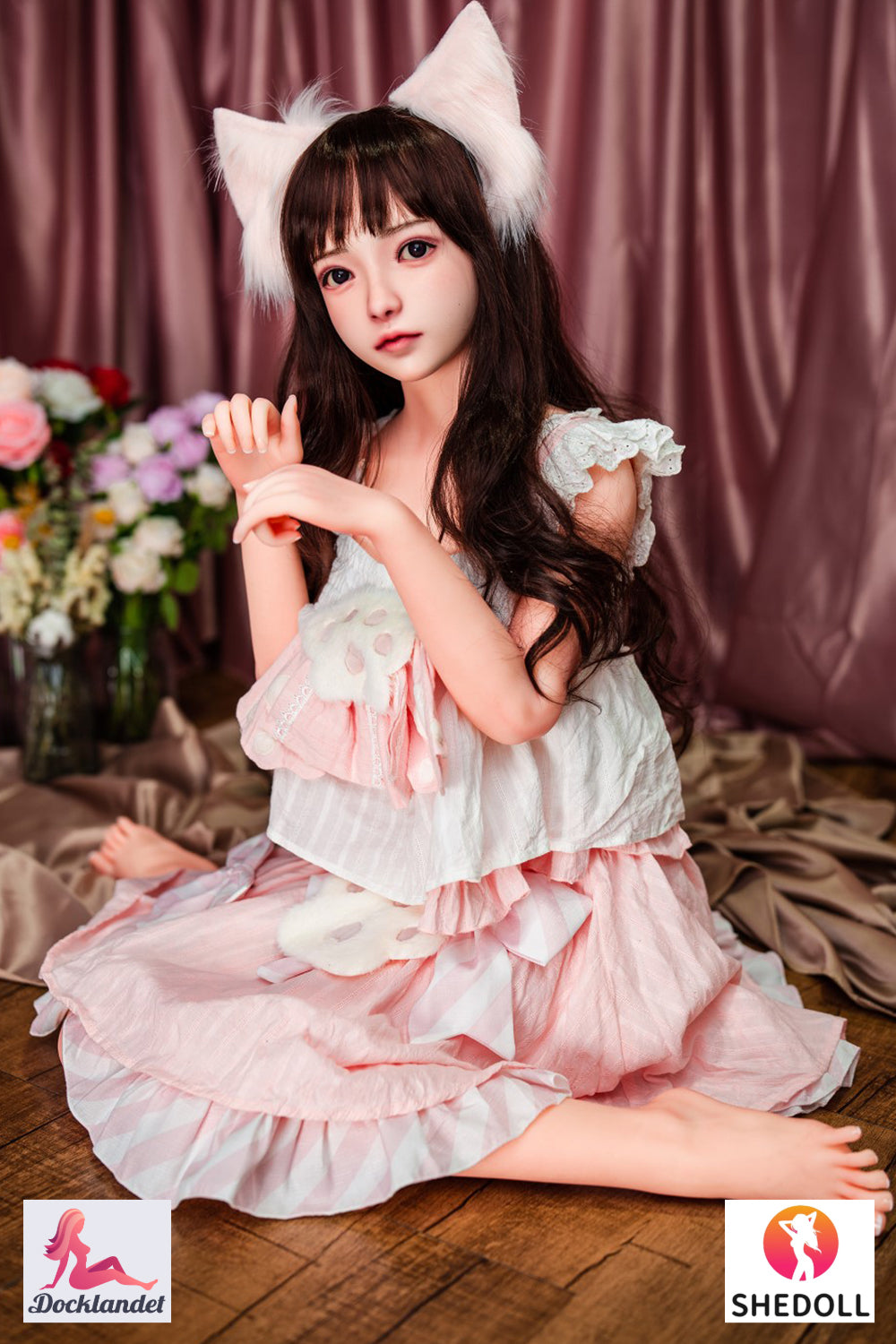 Roy Sex Doll (SHEDOLL 148 cm D puodelis #SH024 TPE + silikonas)