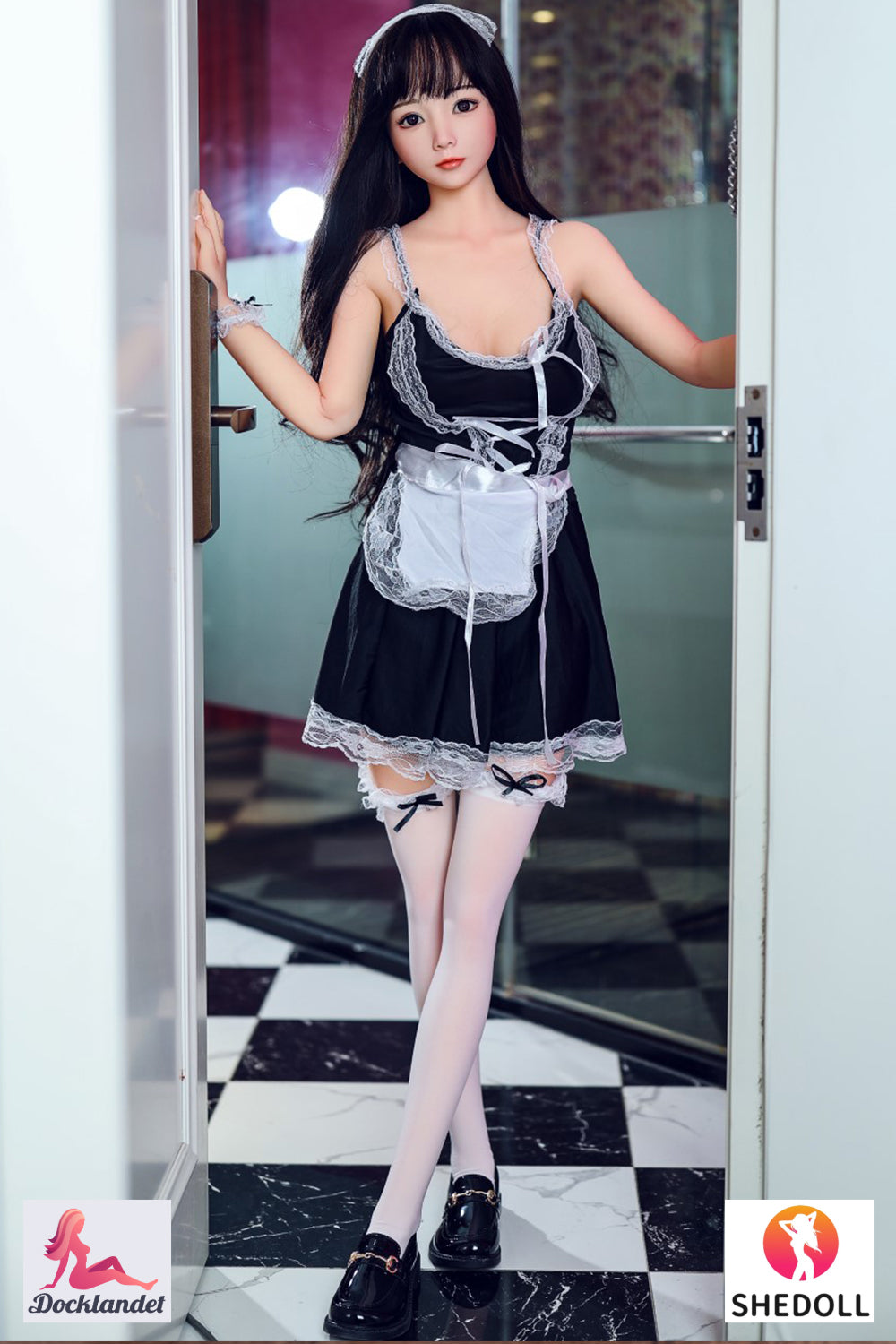 Yoyo Sex Doll (SHEDOLL 148 cm D puodelis # SH023 TPE + silikonas)