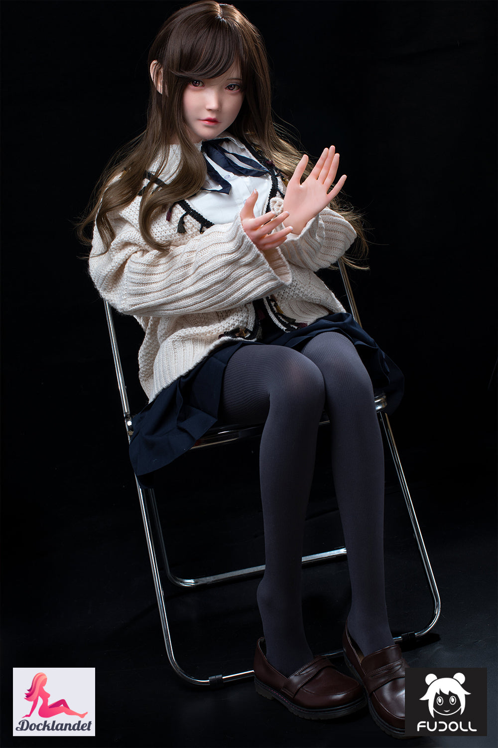 Sekso lėlė Aijia (FUDoll 148 cm D puodelis # J009 TPE + silikonas)