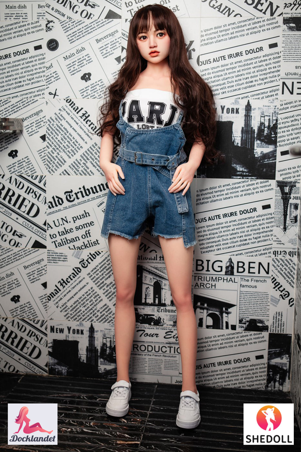 Keiko Sex Doll (SHEDOLL 148 cm D puodelis # SH009 TPE + silikonas)