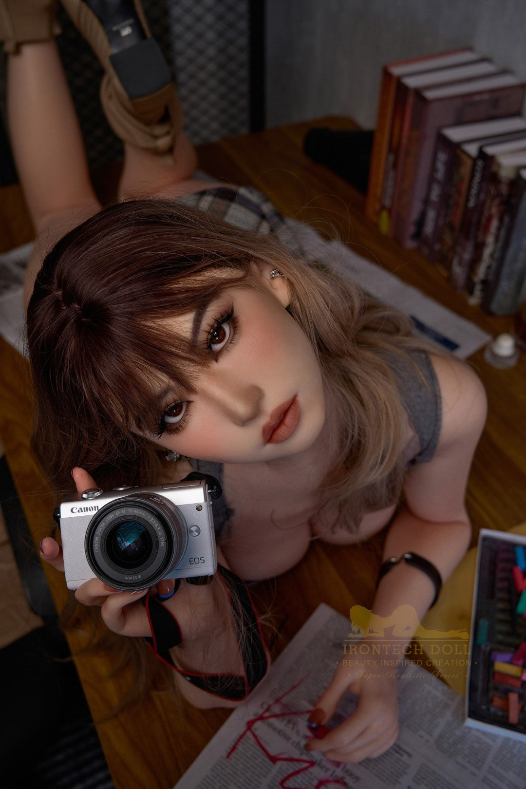 Sekso lėlė Suki (Irontech Doll 162 cm J-Kupa S20 silikonas)