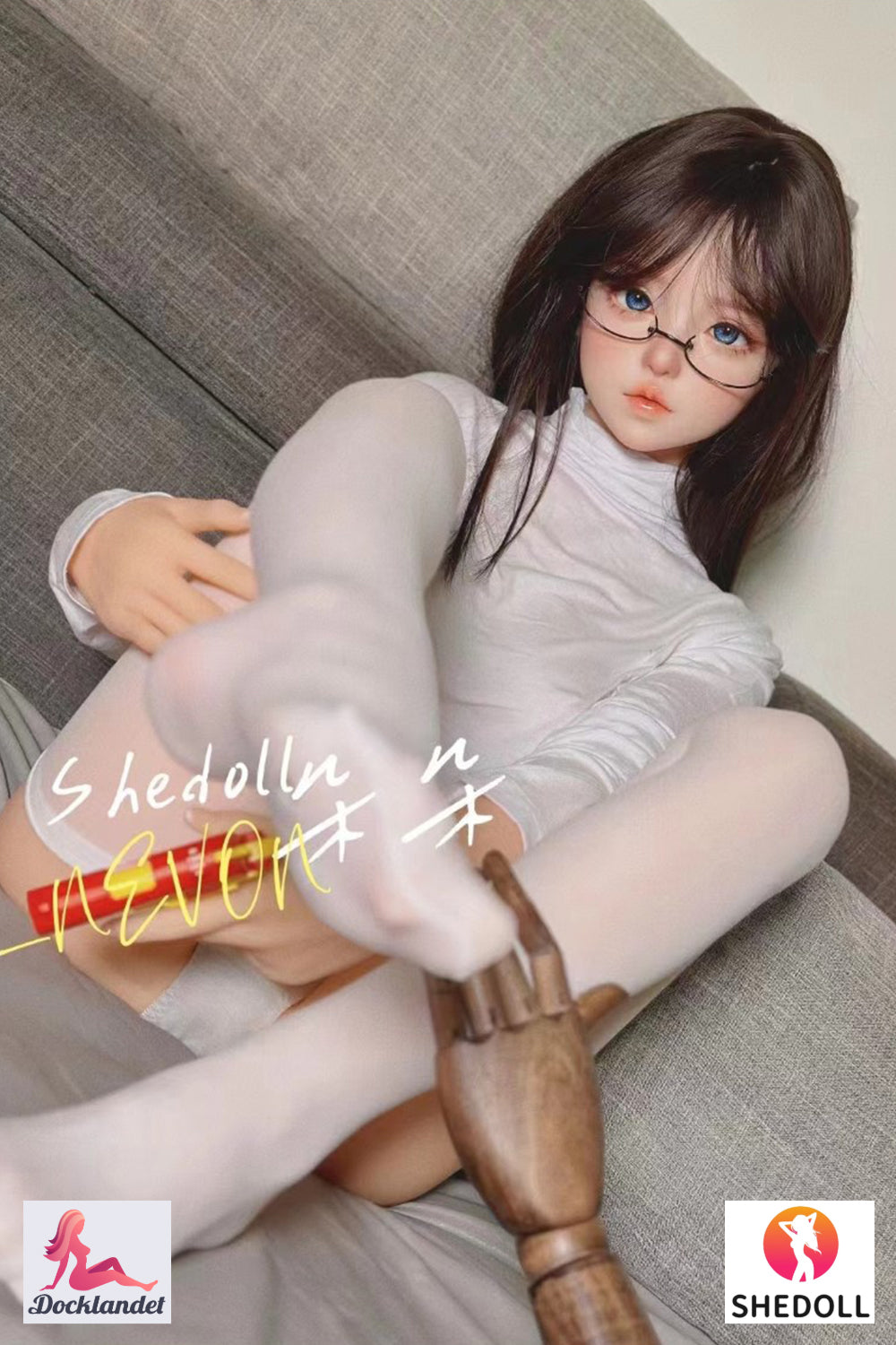 Dora Sex Doll (SHEDOLL 148 cm D puodelis # SH073 2.0 TPE + silikonas)