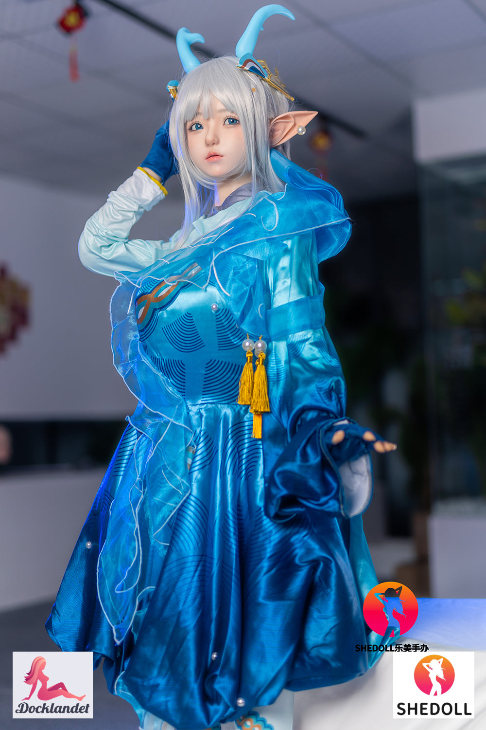 Aileen Sex Doll (SHEDOLL 148 cm D puodelis #SH087 2.0 silikonas)