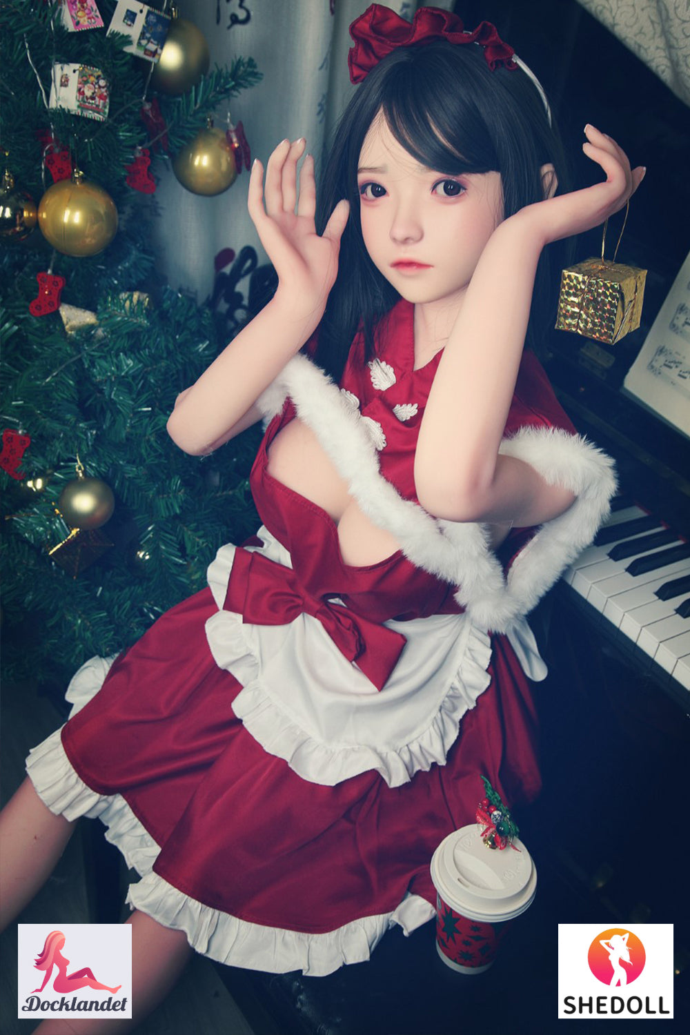 Roy Sex Doll (SHEDOLL 148 cm D puodelis # SH025 TPE + silikonas)