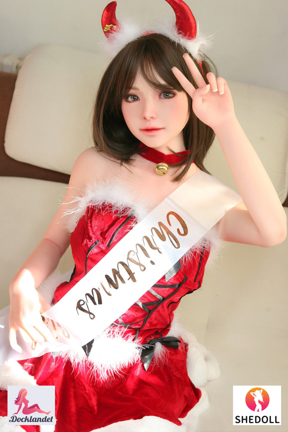 Jenny Sex Doll (SHEDOLL 148 cm D puodelis #SH026 TPE + silikonas)