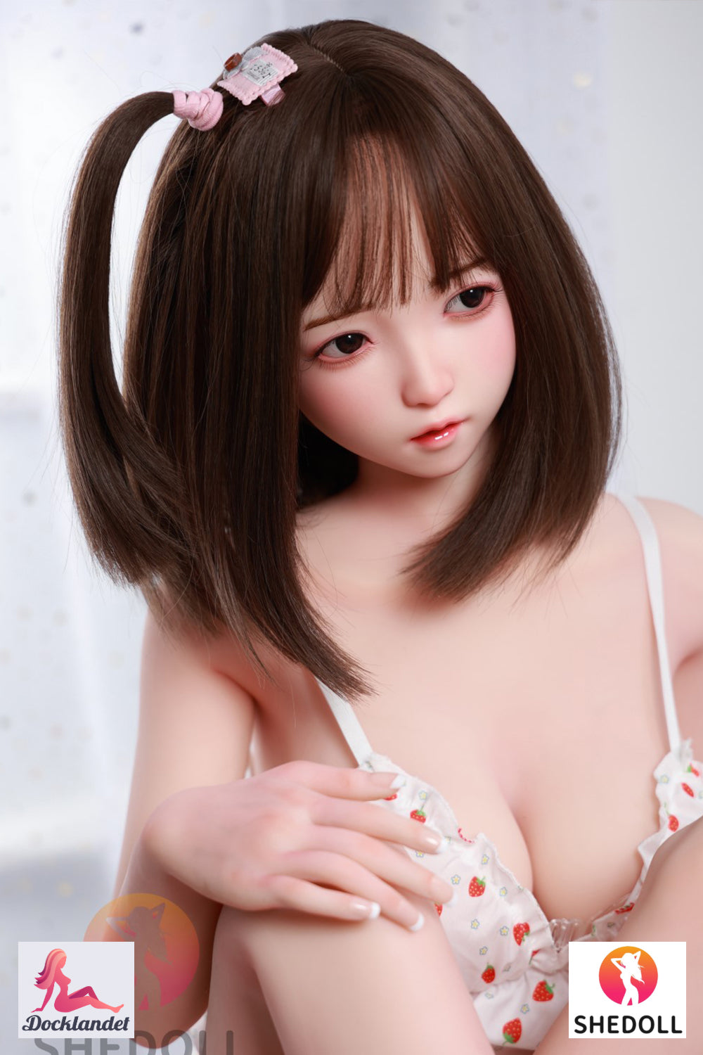 Candy Sex Doll (SHEDOLL 148 cm D puodelis # SH077 2.0 TPE + silikonas)