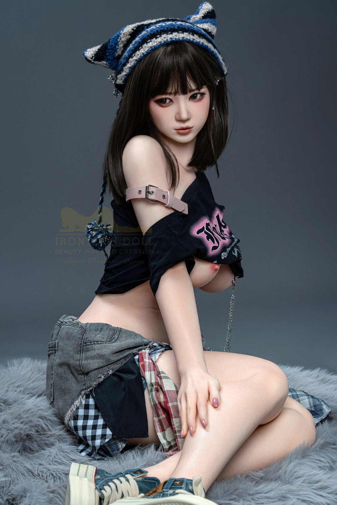 Nia sekso lėlė (Irontech Doll 158cm E-puodelis T3-2 RST silikonas)