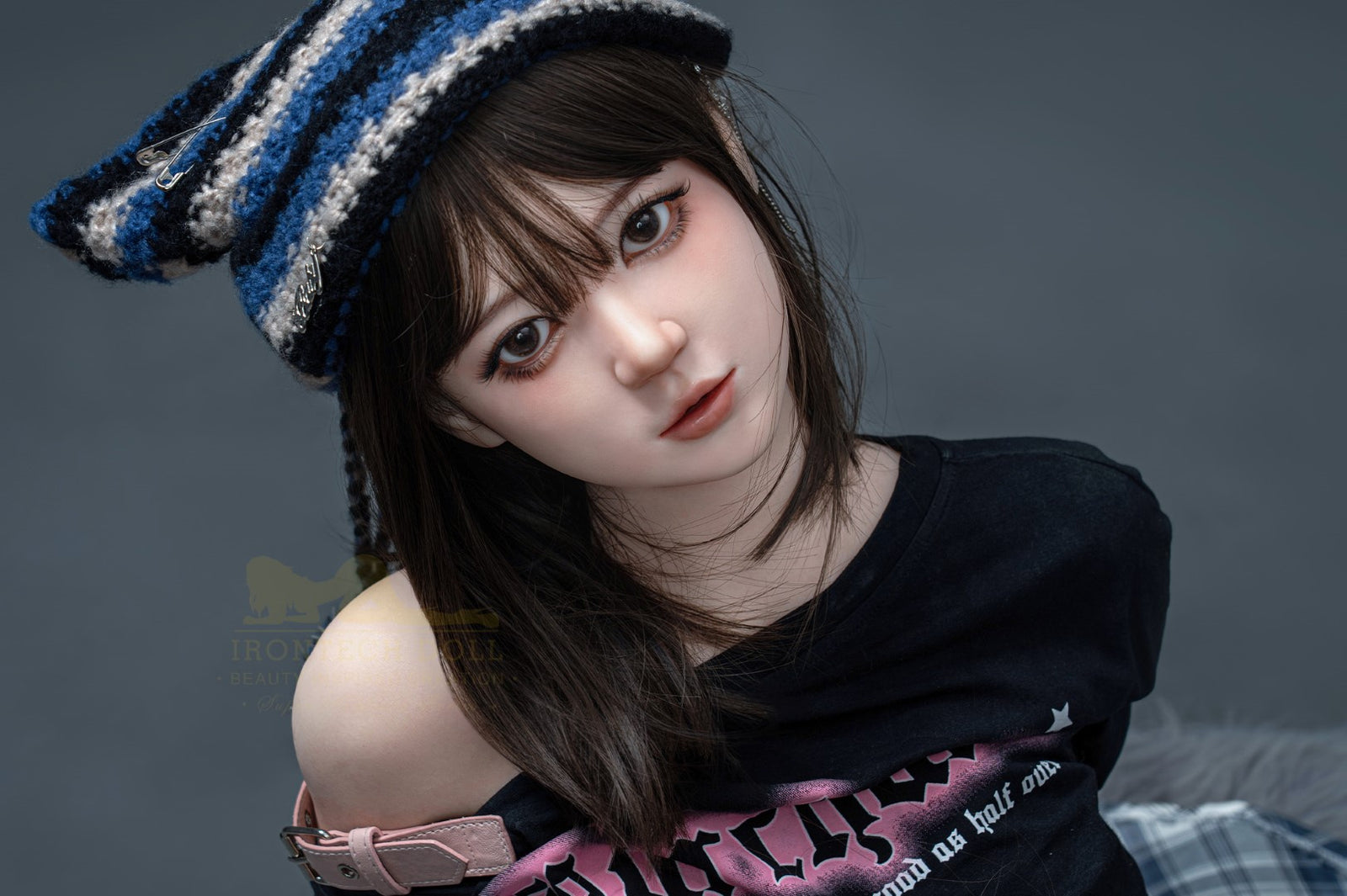 Nia sekso lėlė (Irontech Doll 158cm E-puodelis T3-2 RST silikonas)