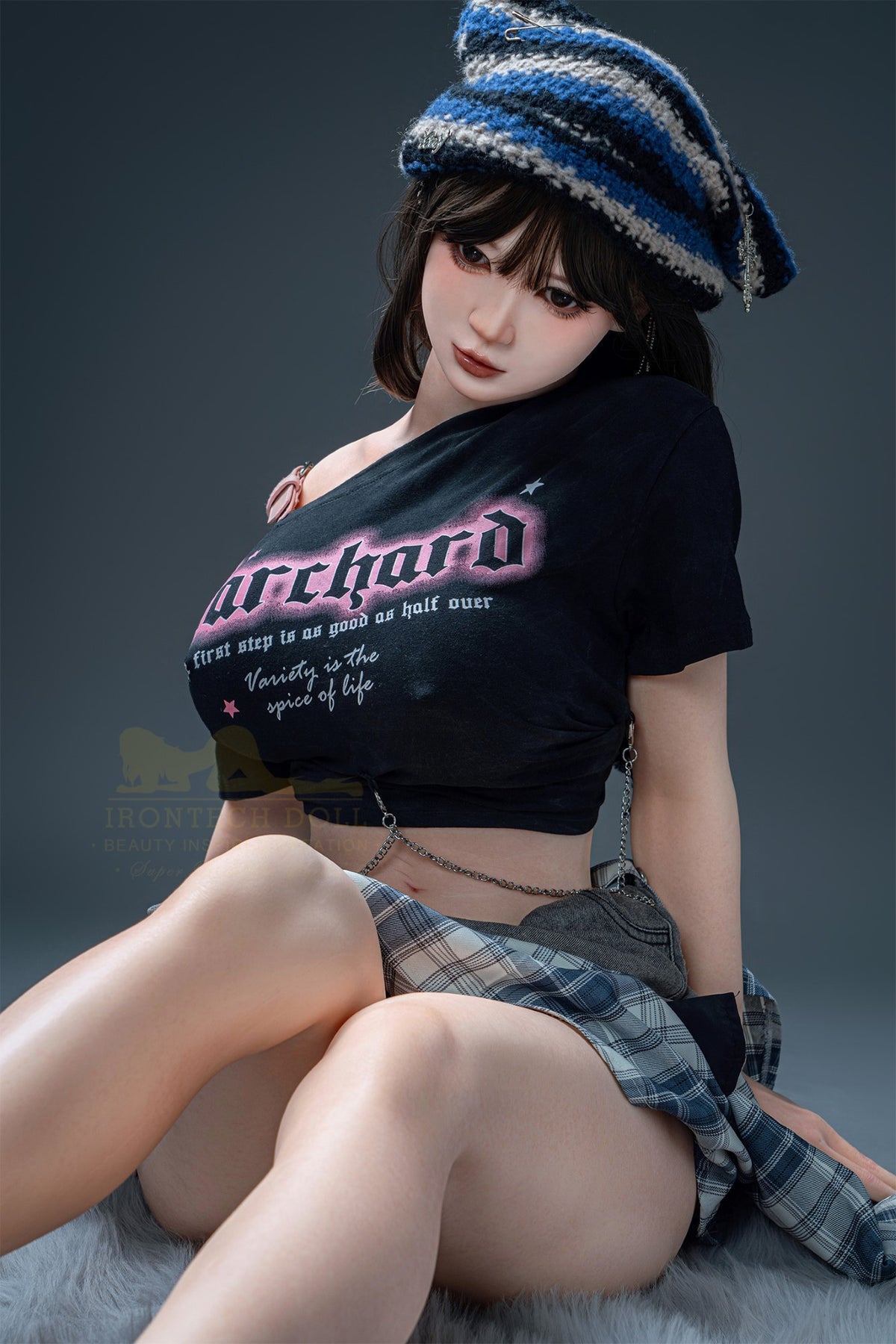 Nia sekso lėlė (Irontech Doll 158cm E-puodelis T3-2 RST silikonas)