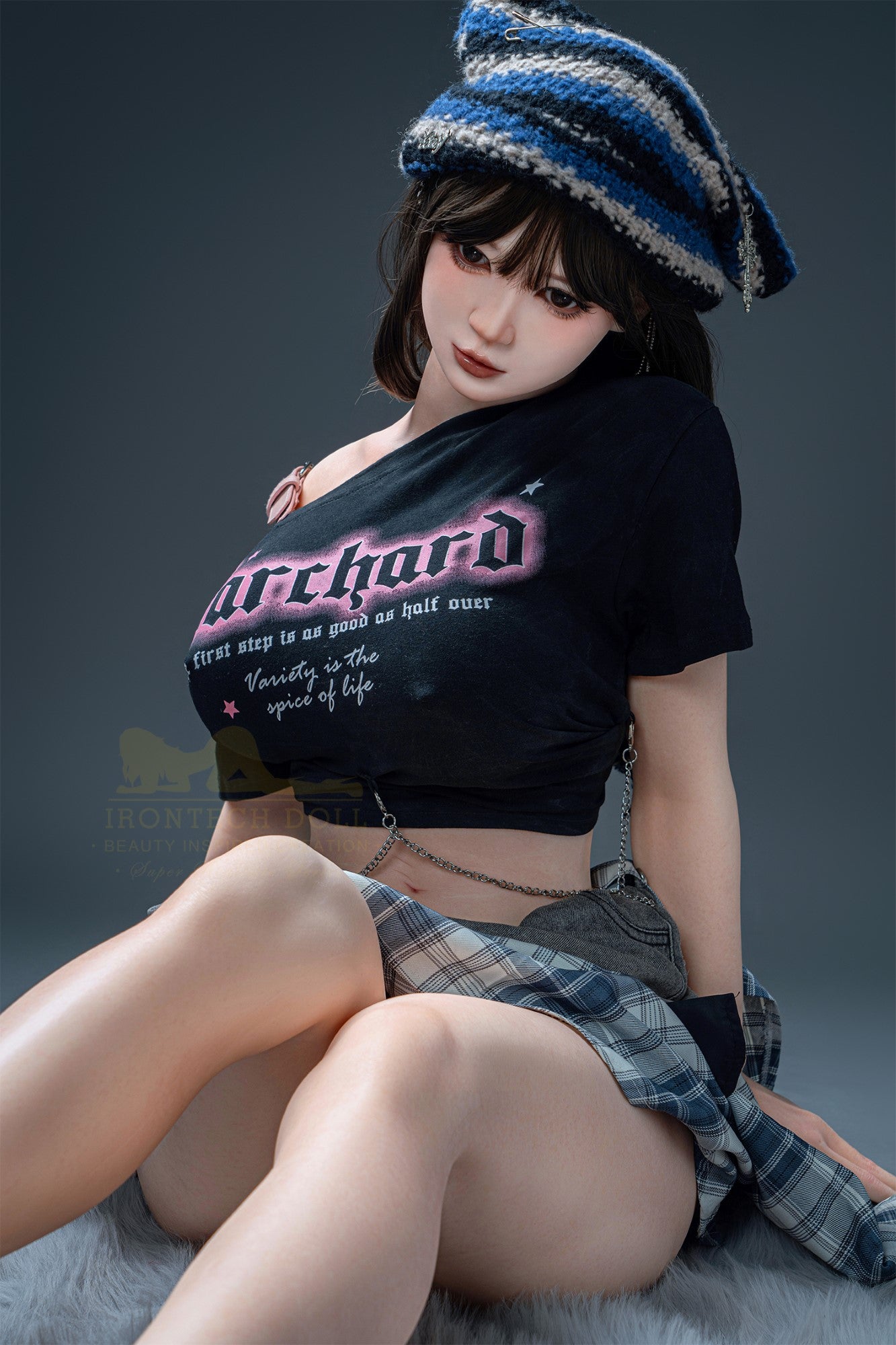 Nia sekso lėlė (Irontech Doll 158cm E-puodelis T3-2 RST silikonas)