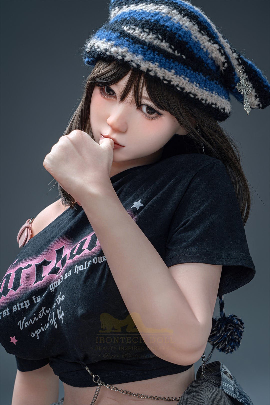 Nia sekso lėlė (Irontech Doll 158cm E-puodelis T3-2 RST silikonas)