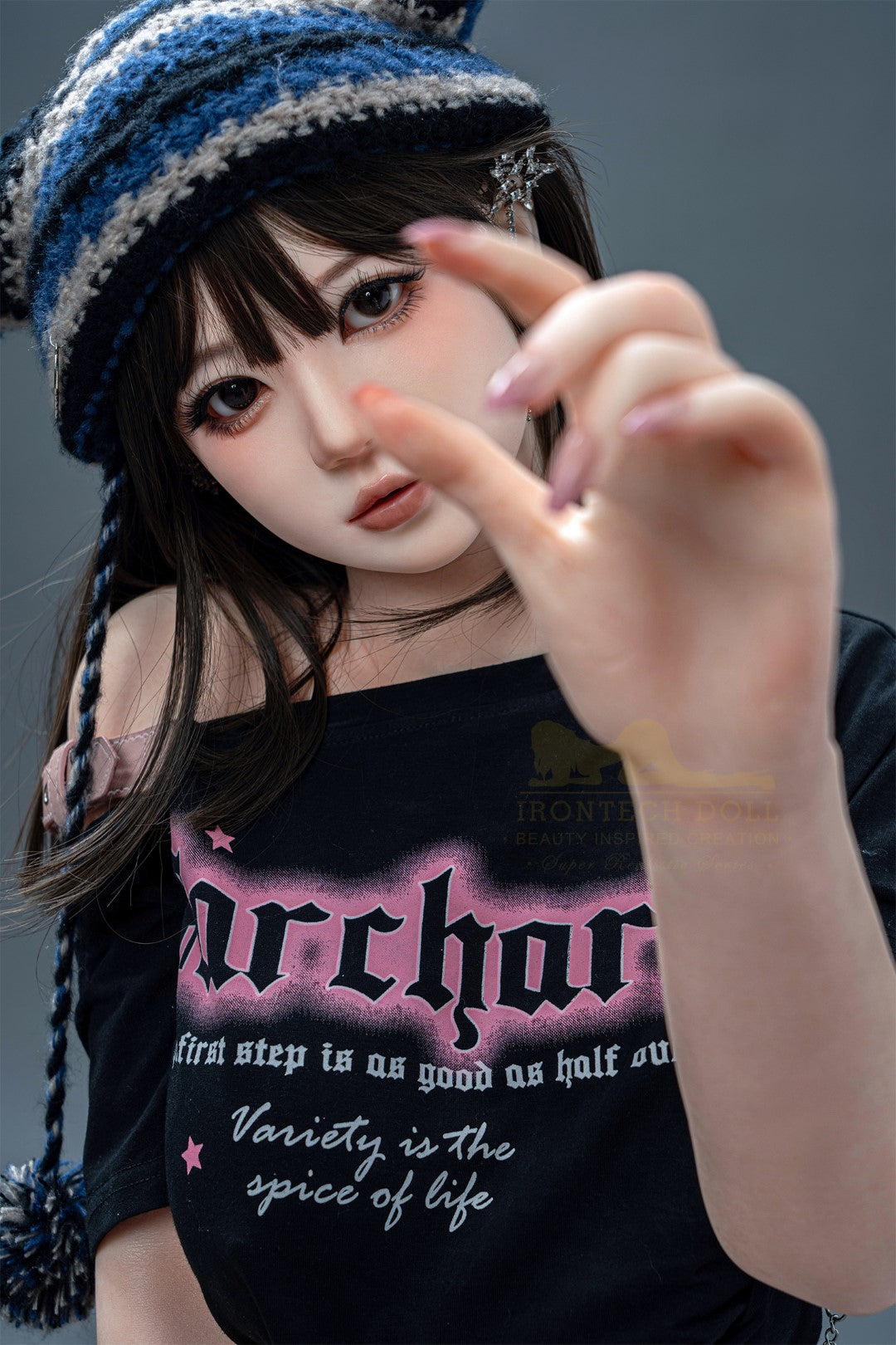 Nia sekso lėlė (Irontech Doll 158cm E-puodelis T3-2 RST silikonas)