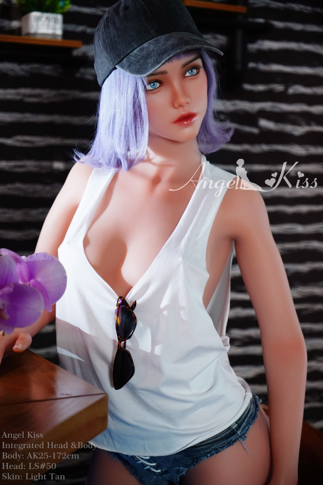 Ela Sex Doll (AK-Doll 172cm D-Cup LS#50 silikonas)