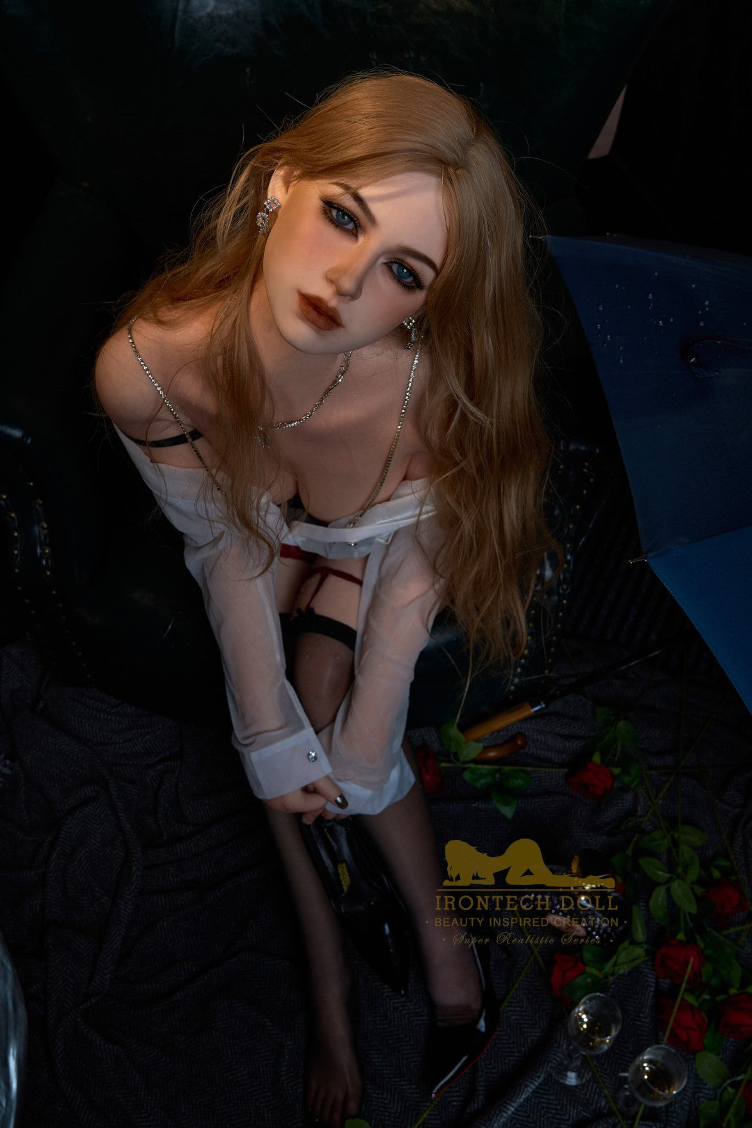 Flora Sex Doll (Irontech Doll 164 cm E-puodelis S38 silikoninis)